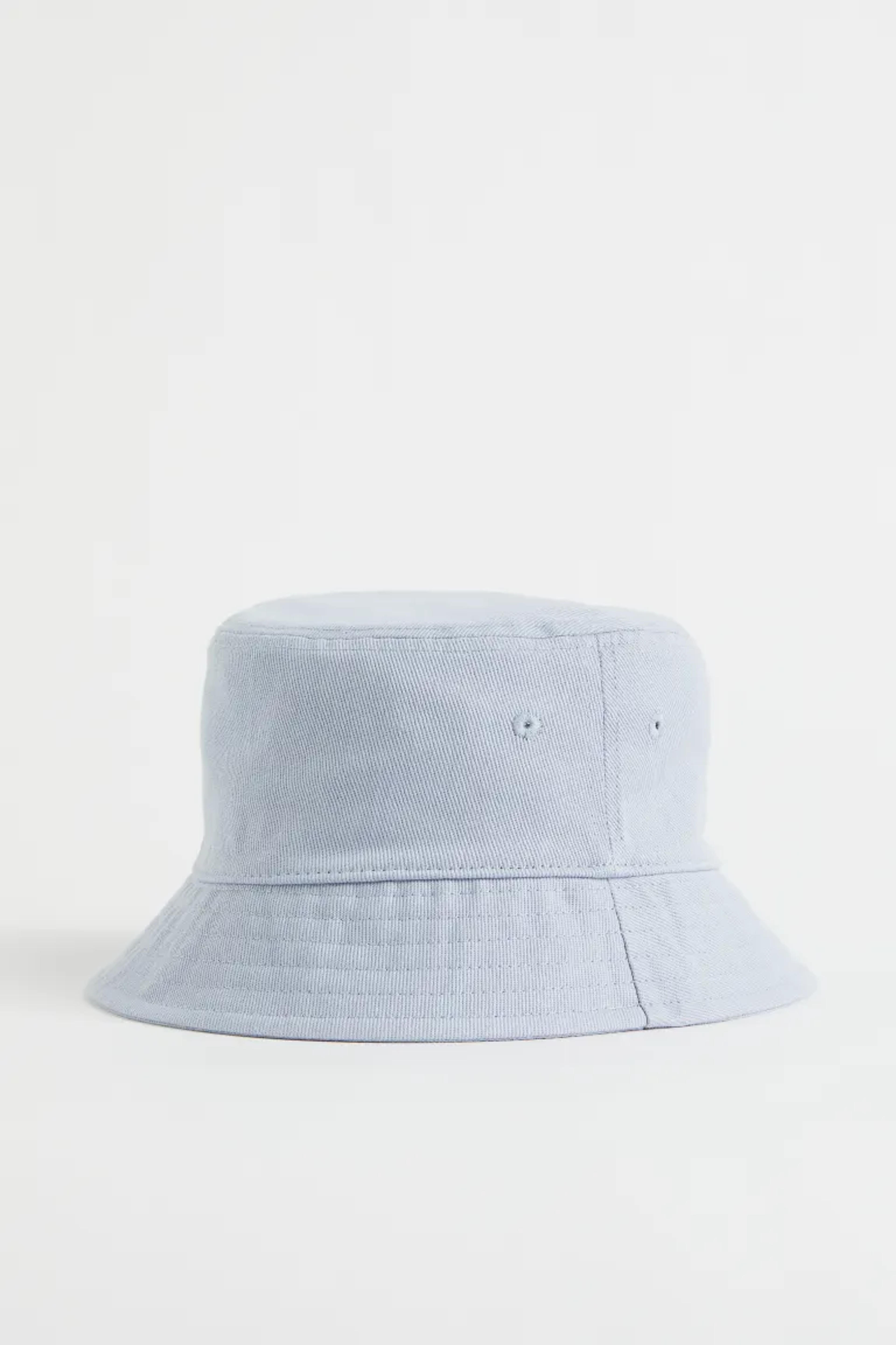 Cotton Bucket Hat - Light blue - Men | H&M US