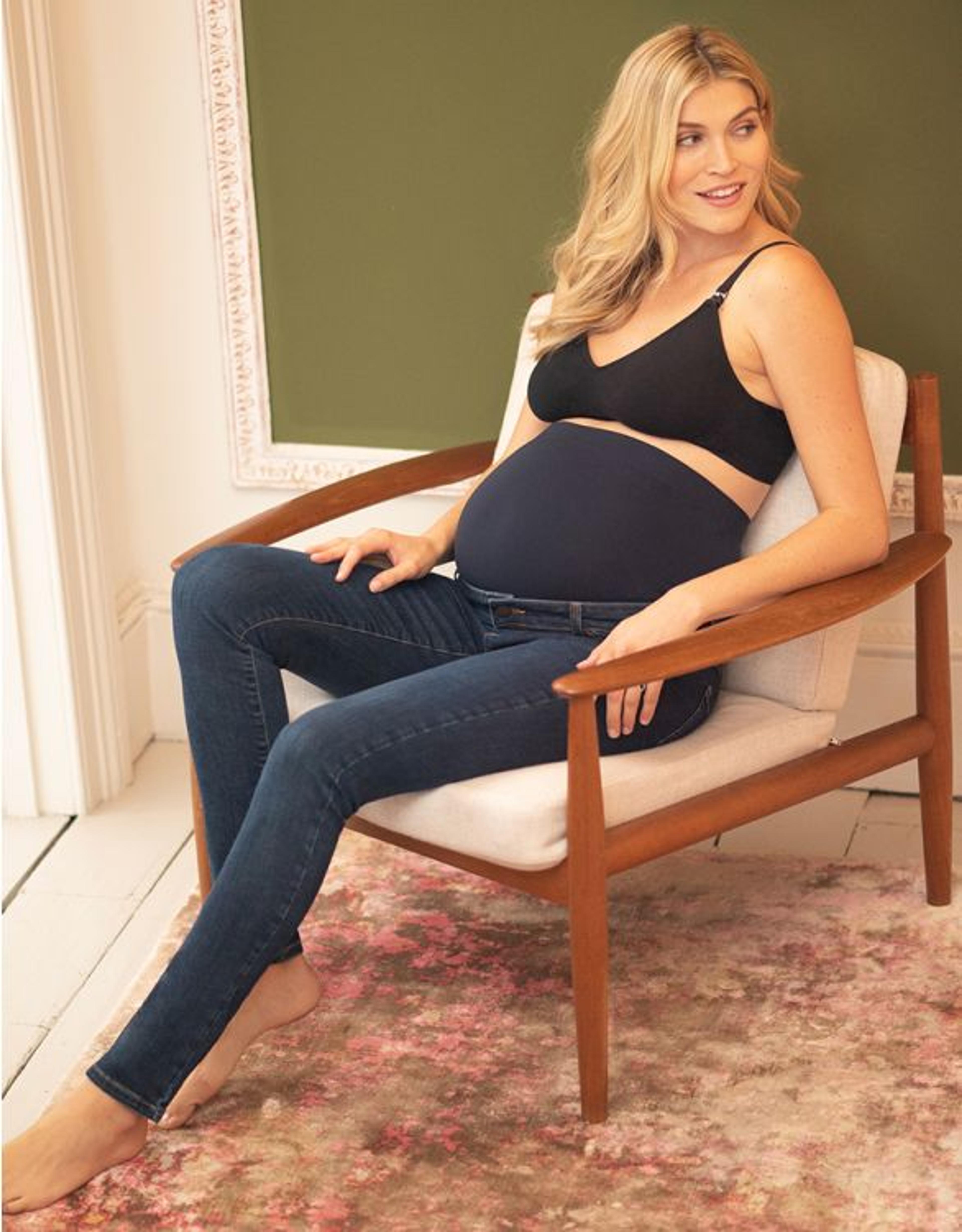 Organic Cotton Over Bump Maternity Jeans | Seraphine