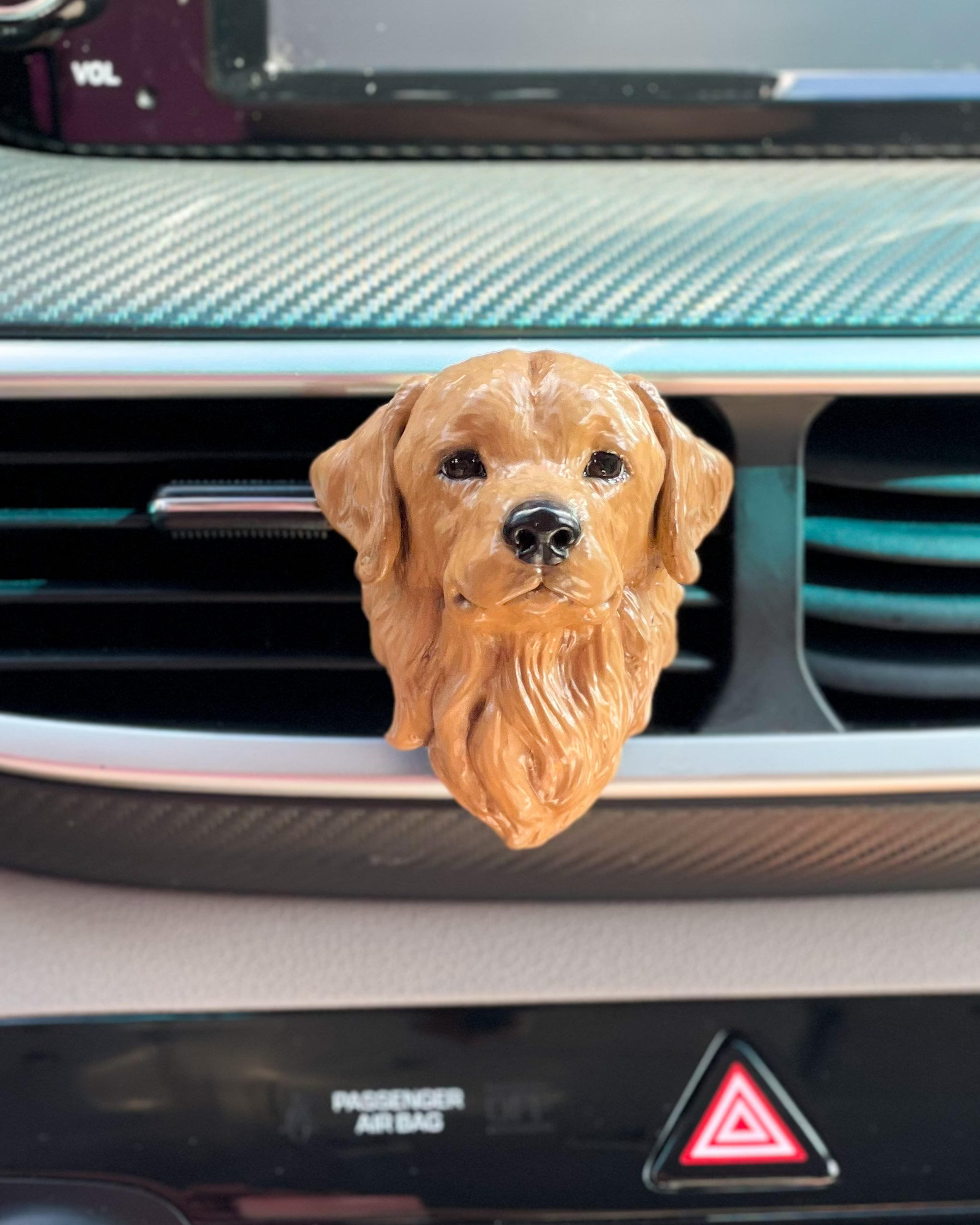 Pet  Custom Car Air Freshener Made Using Your Pet's Photo