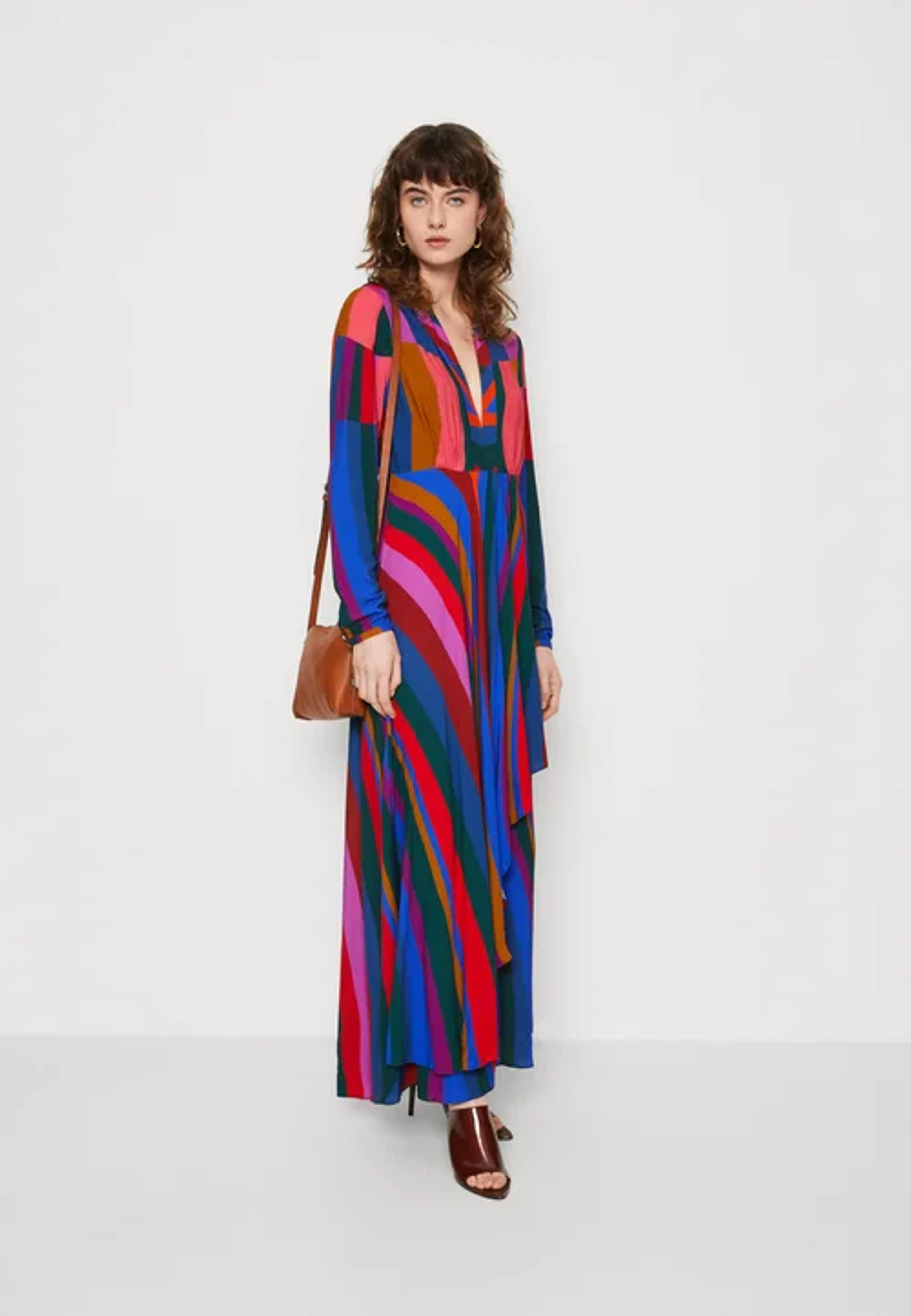 Farm Rio MAGIC STRIPES DRESS - Maxi dress - multicolor/multi-coloured - Zalando.co.uk