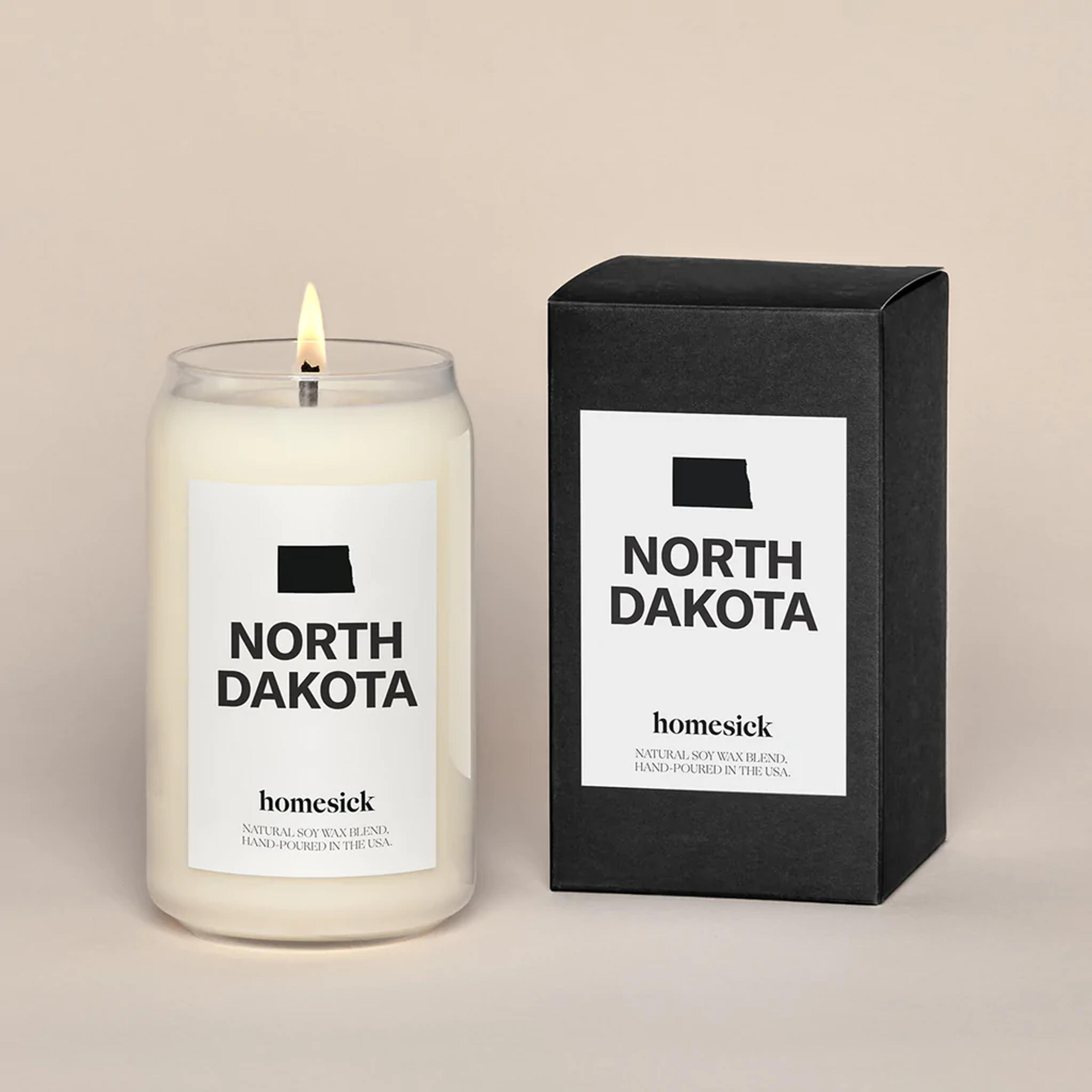 North Dakota Candle - Cedarwood & Spruce Scented Candles