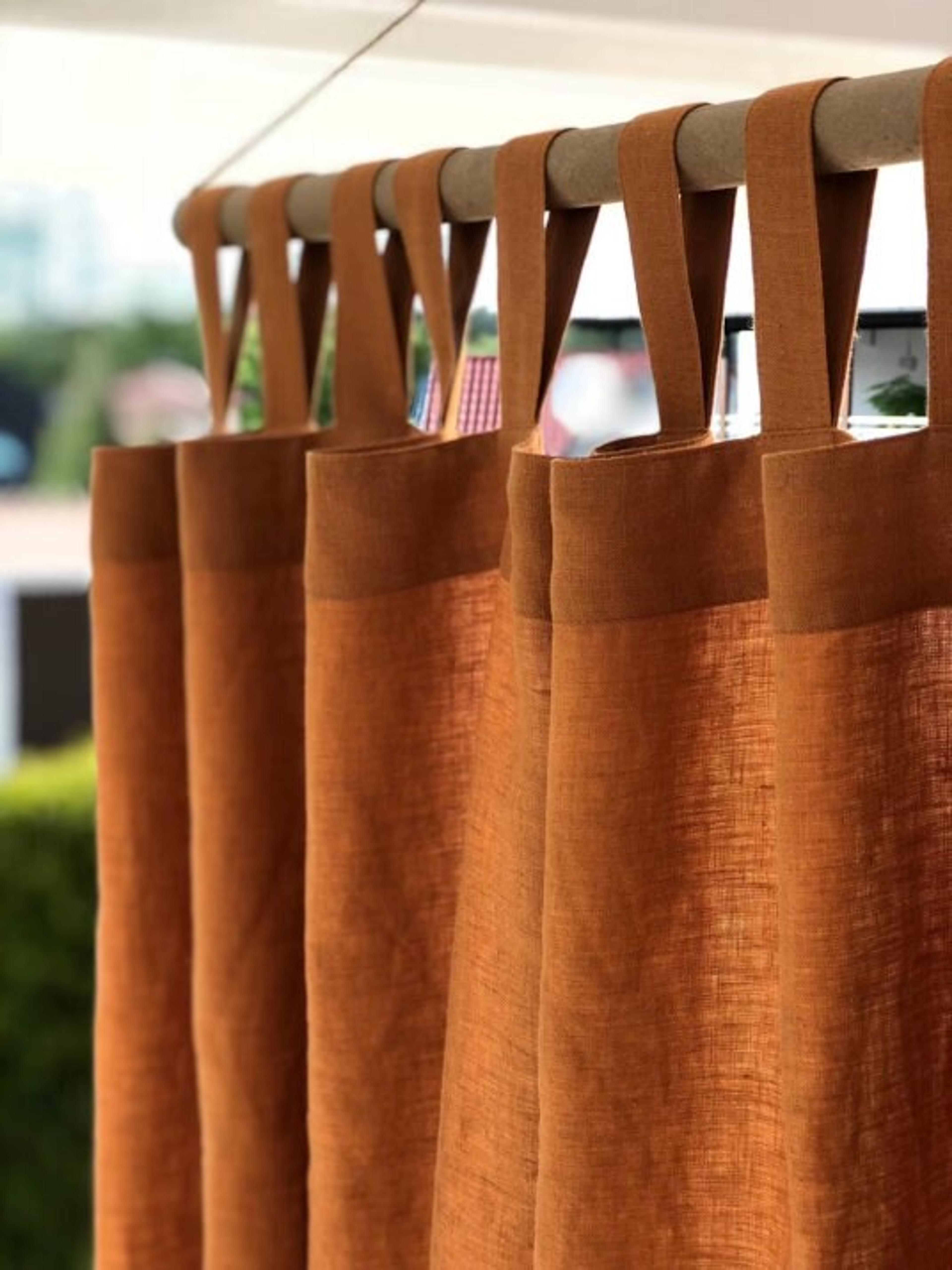 One Panel Boho Fringes Curtain Custom Window Treatment Home | Etsy