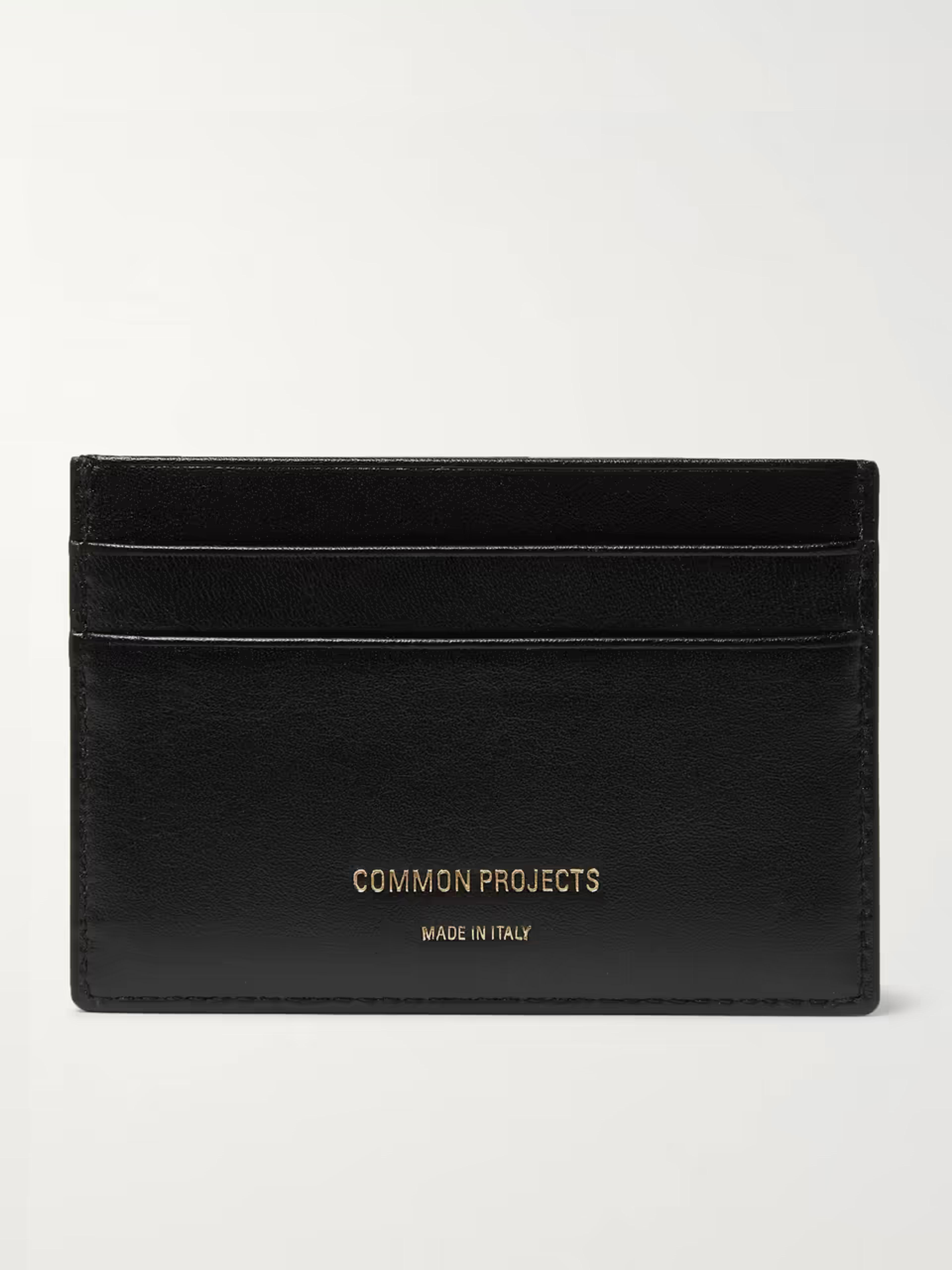 COMMON PROJECTS Textured-Leather Cardholder | MR PORTER