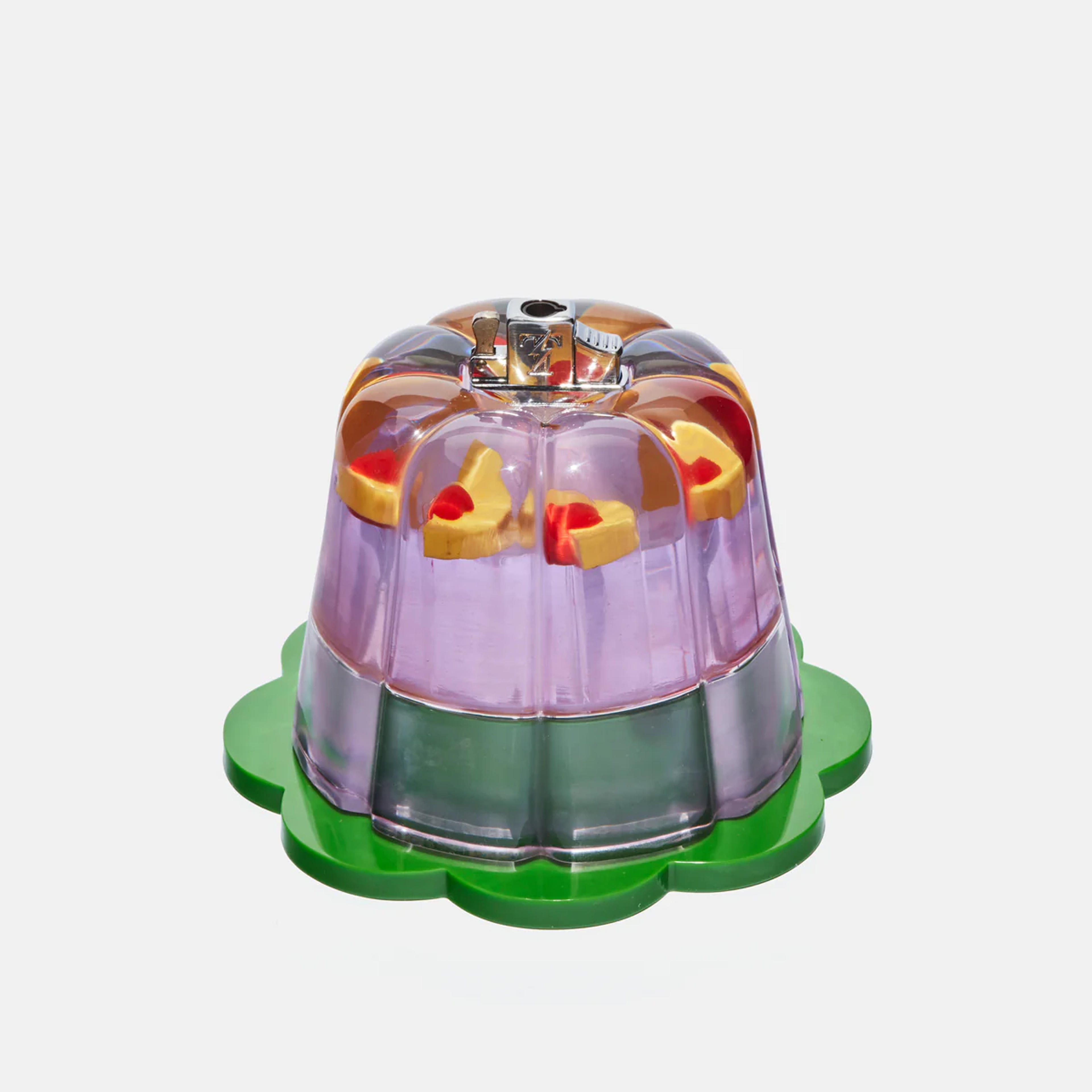 Jello Mold Tabletop Lighter in Pineapple