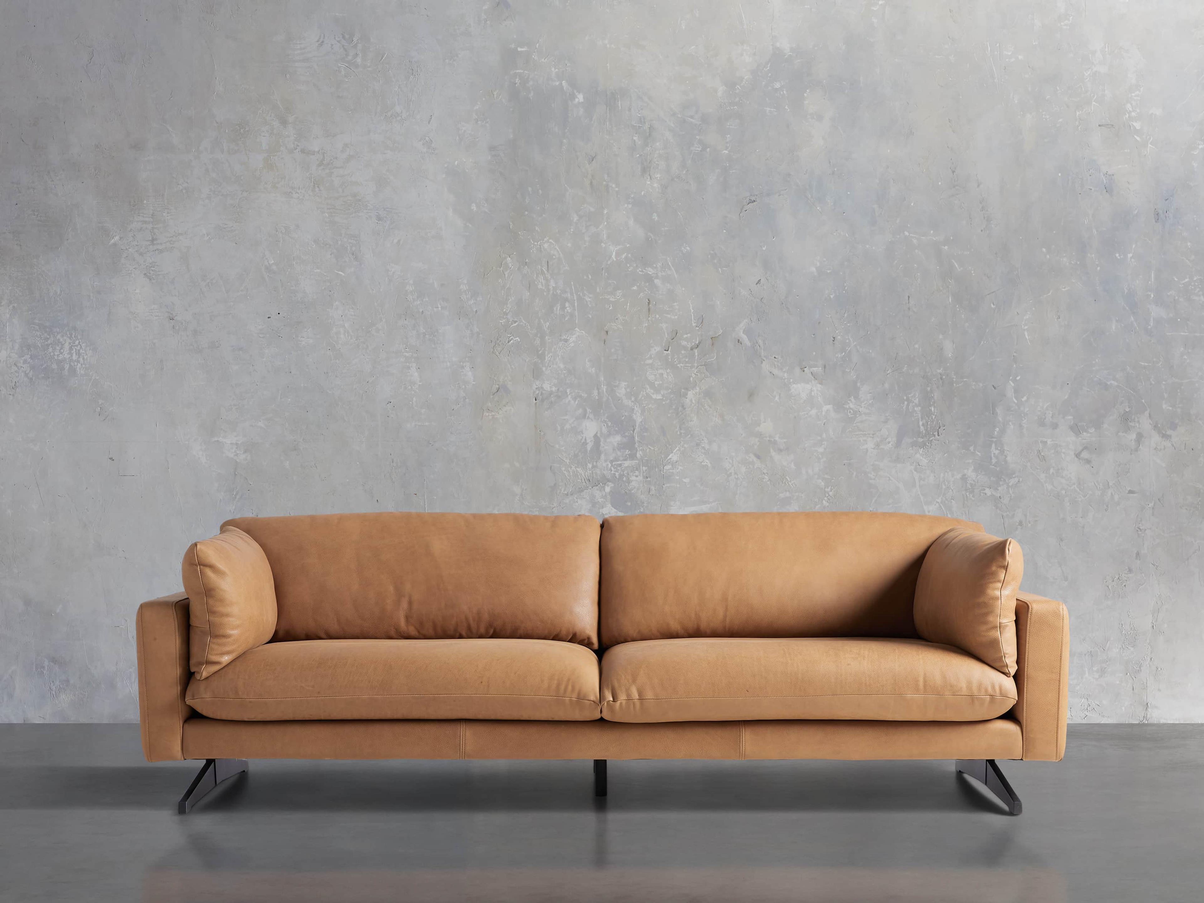 Jarvis Leather Sofa – Arhaus