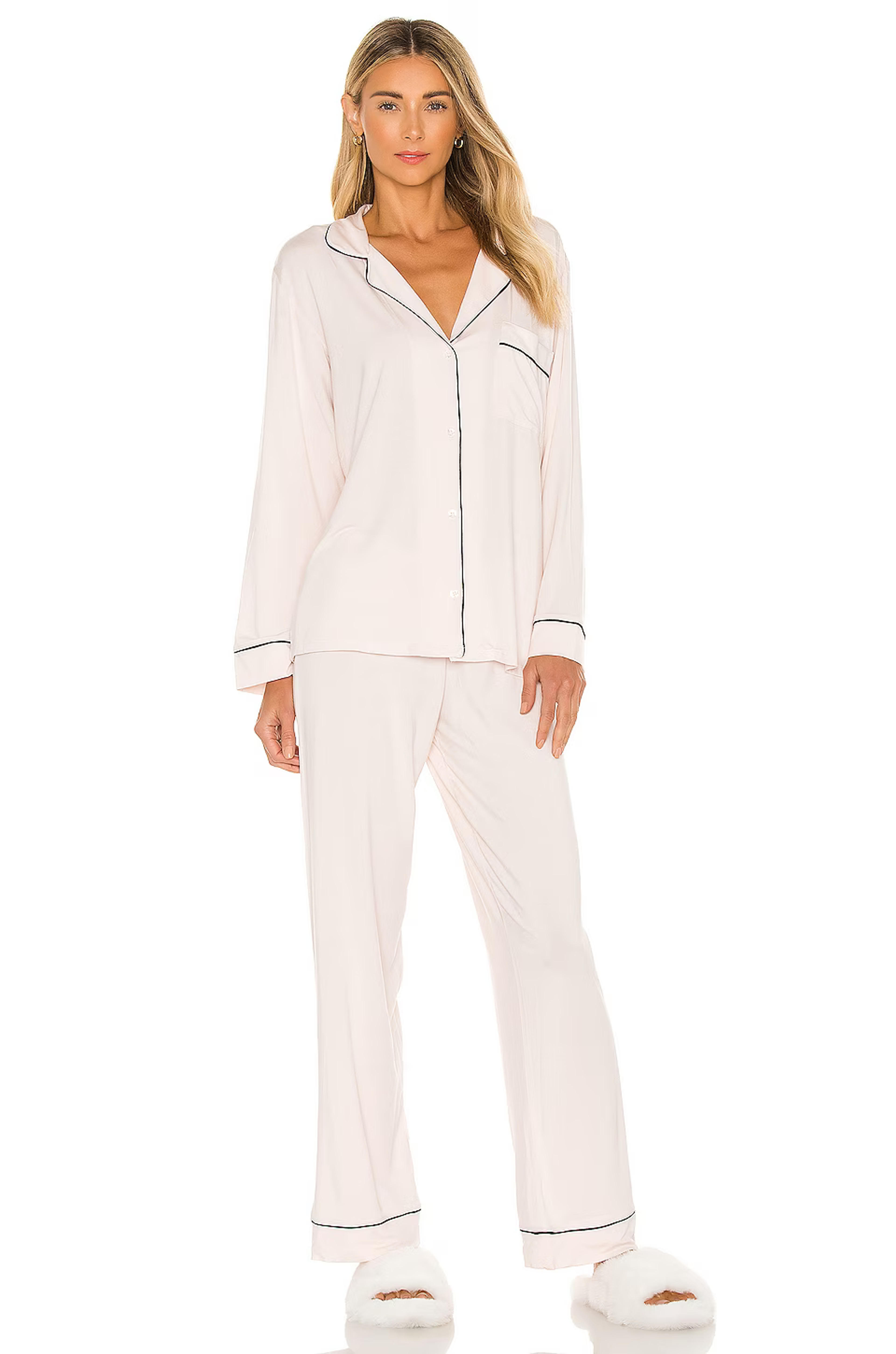 eberjey Gisele PJ Set in Sorbet | REVOLVE