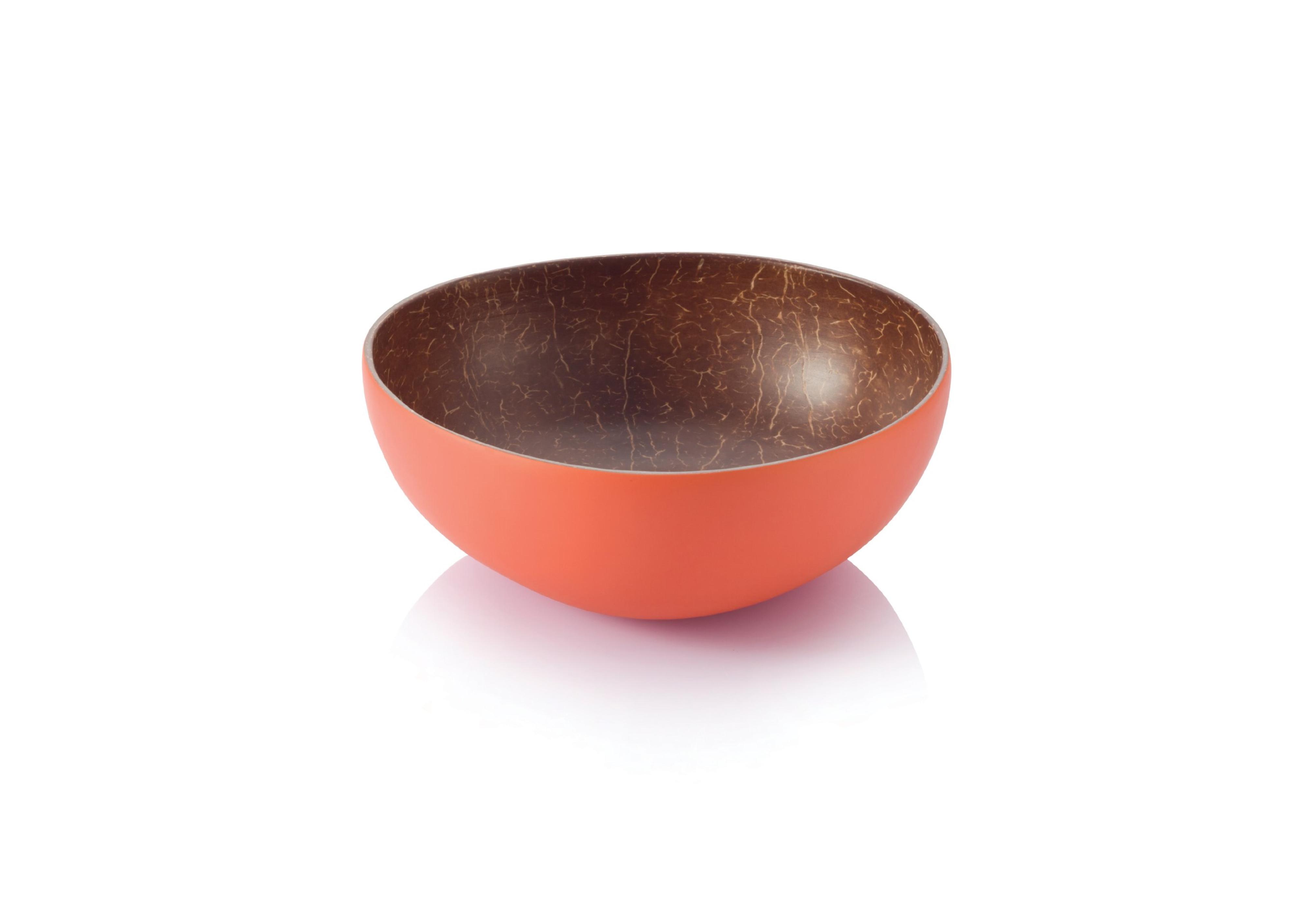 Bambu Coconut Bowl, Burnt Orange