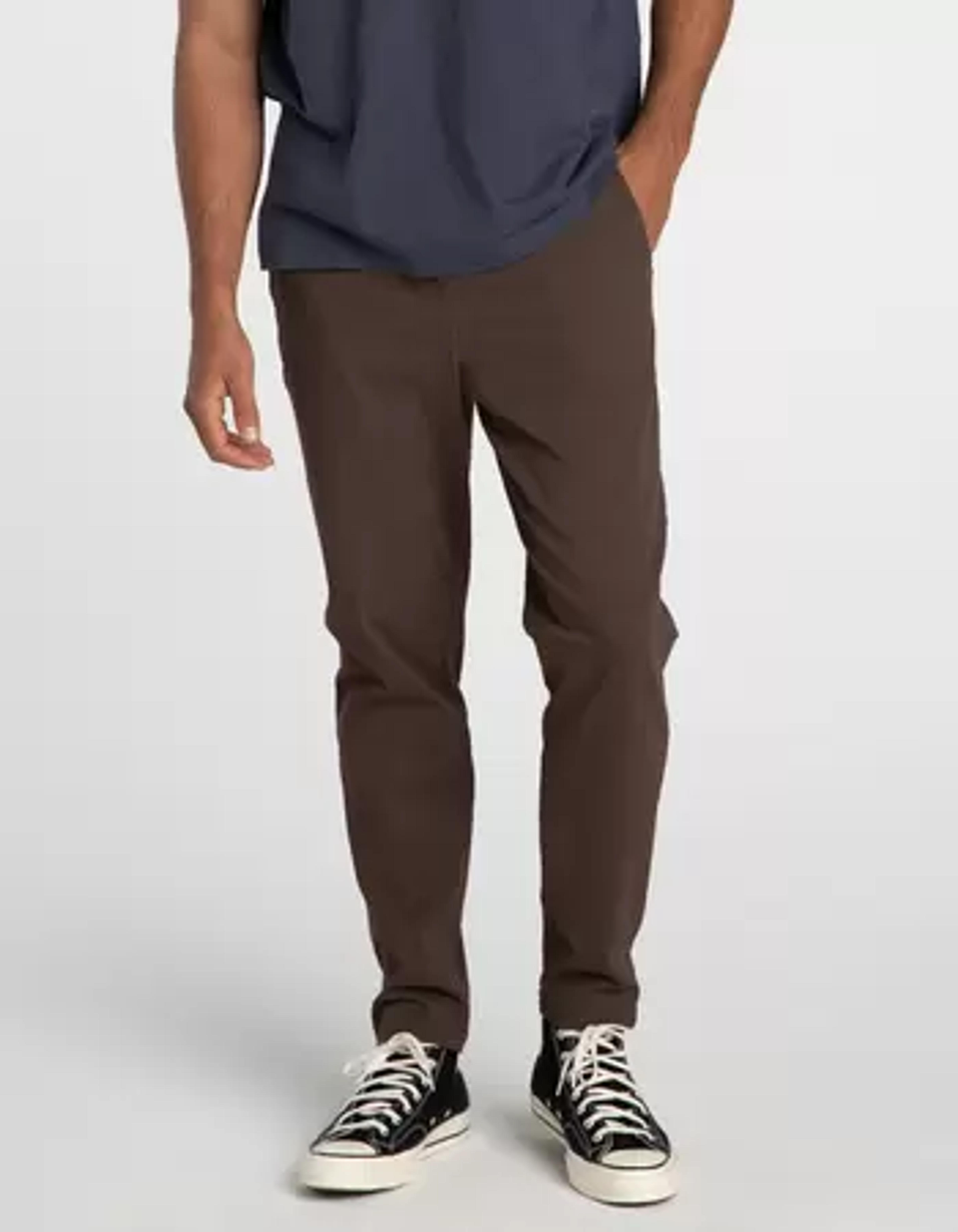 RSQ Mens Twill Pull On Pants - DARK BROWN | Tillys