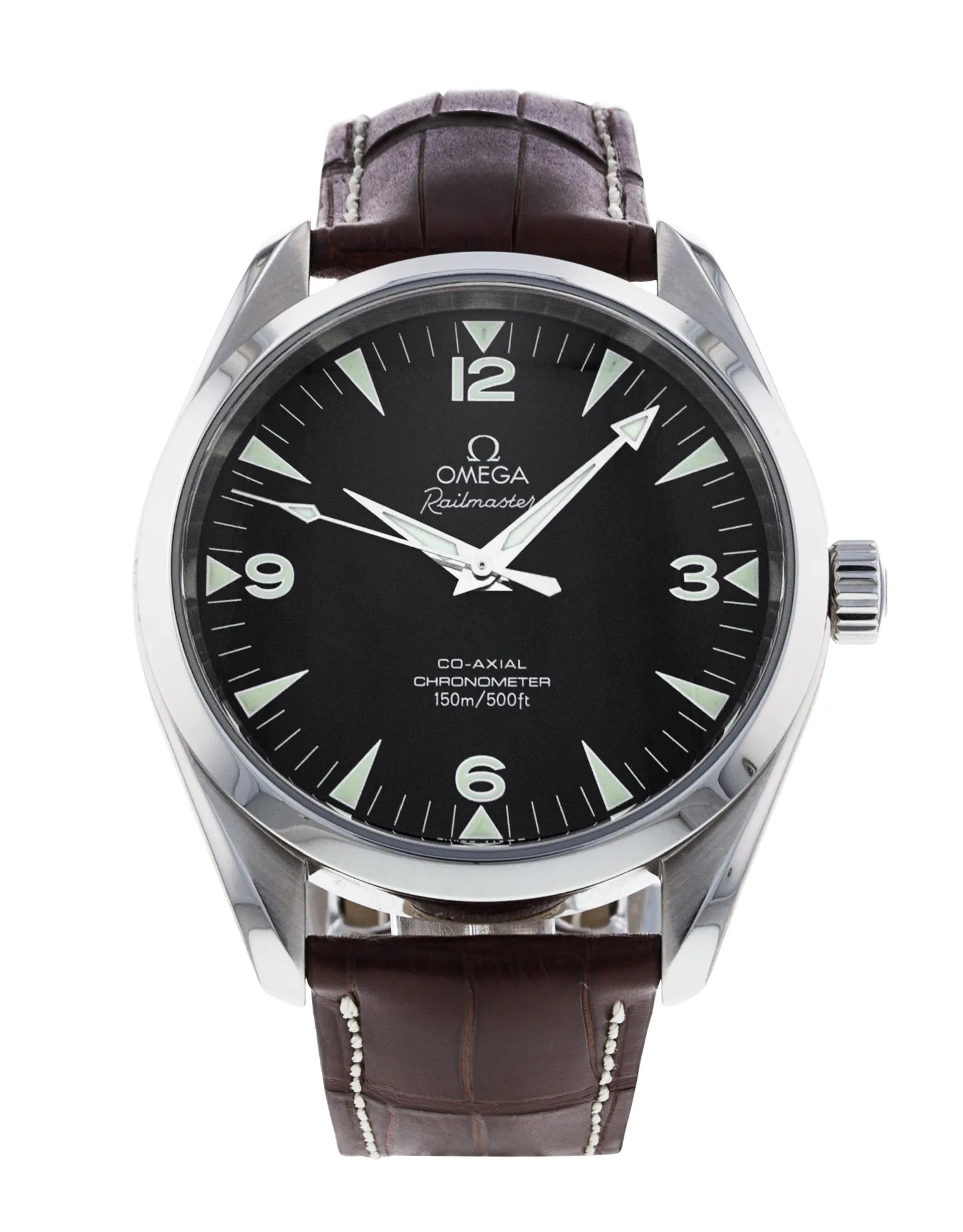 Pre-Owned Omega Seamaster Railmaster Watch | Watchfinder & Co.