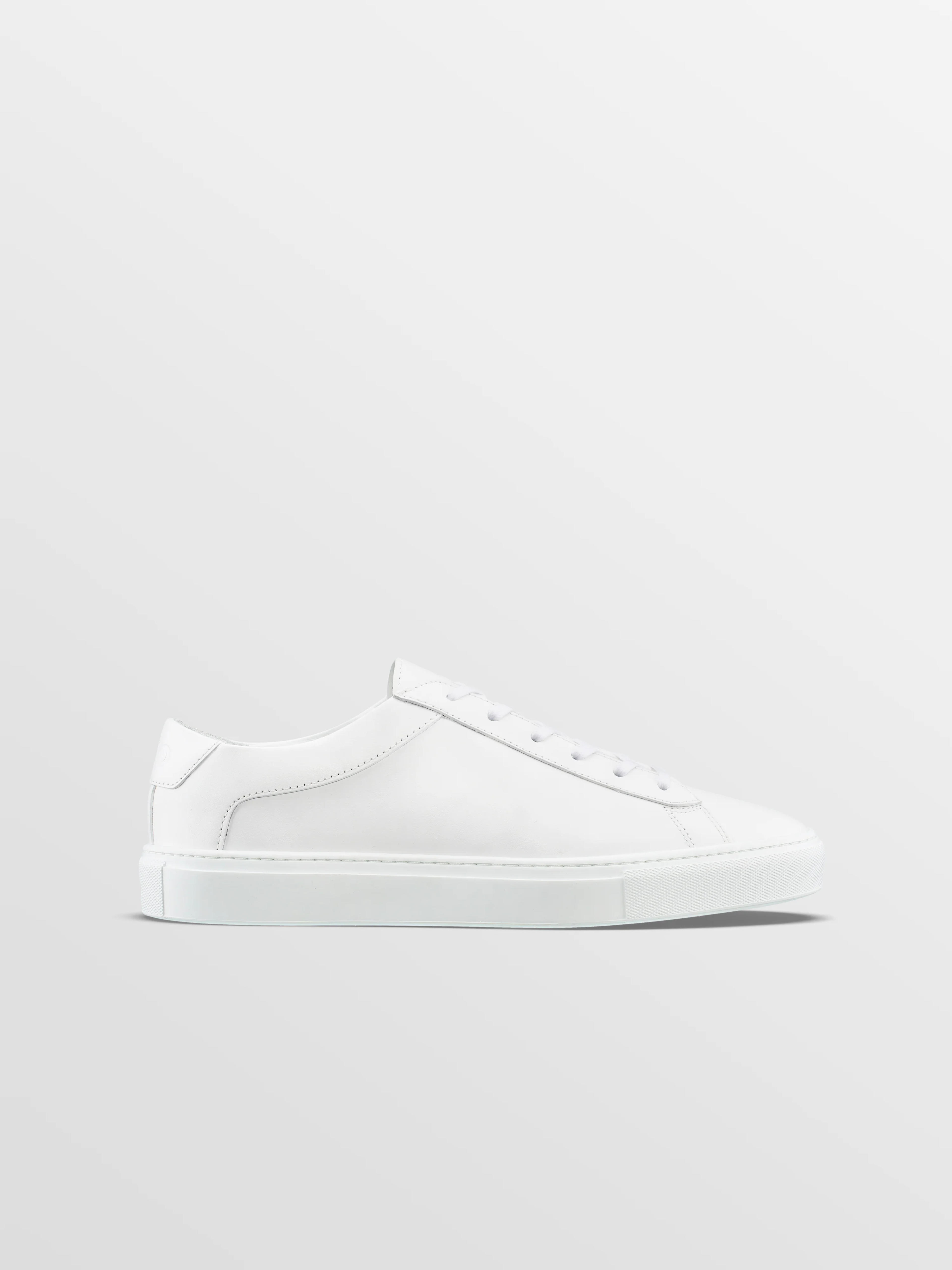 Men's White Leather Low-top Sneaker | Capri | Koio – KOIO