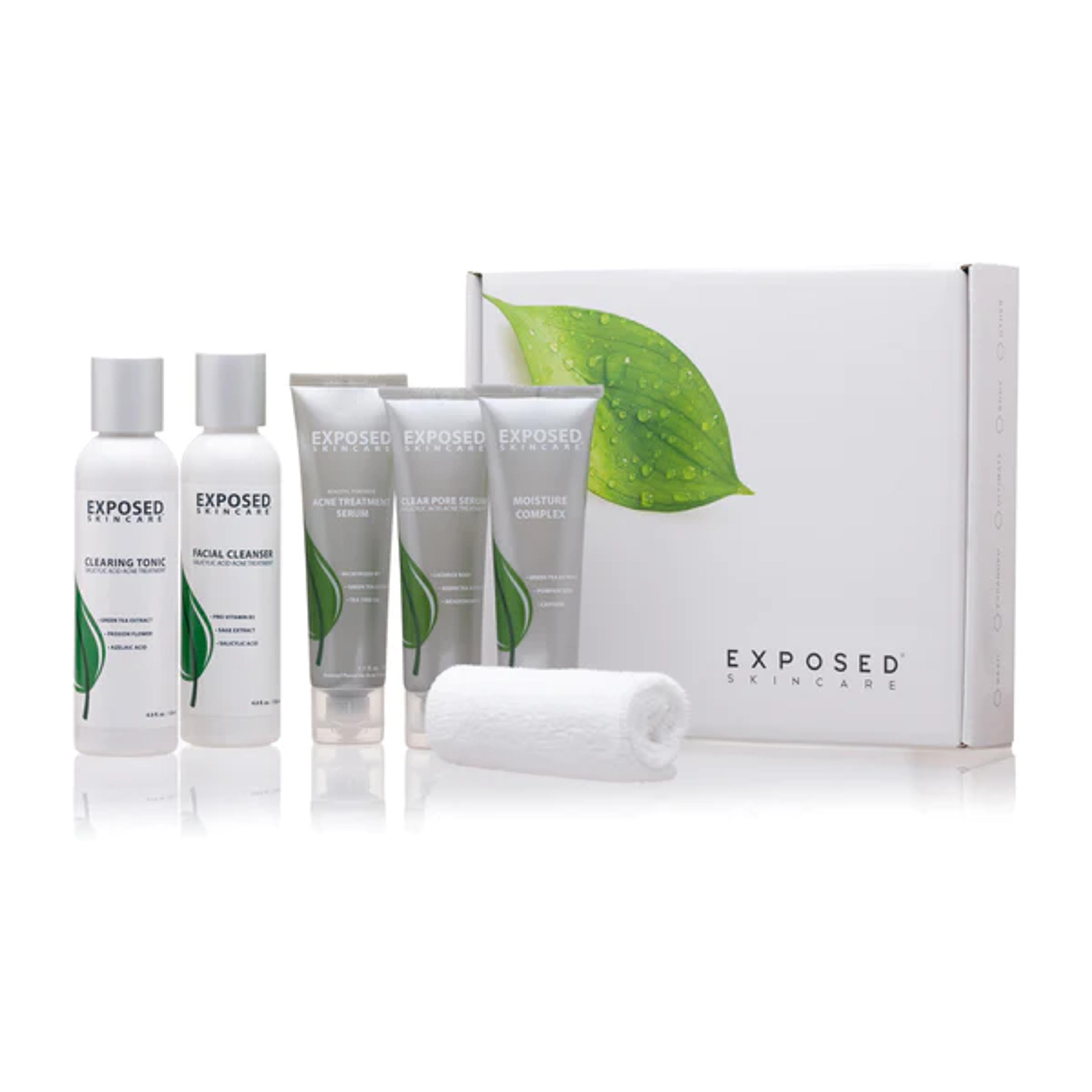 Exposed Skin Care Expanded Kit | Clear Skin Kit