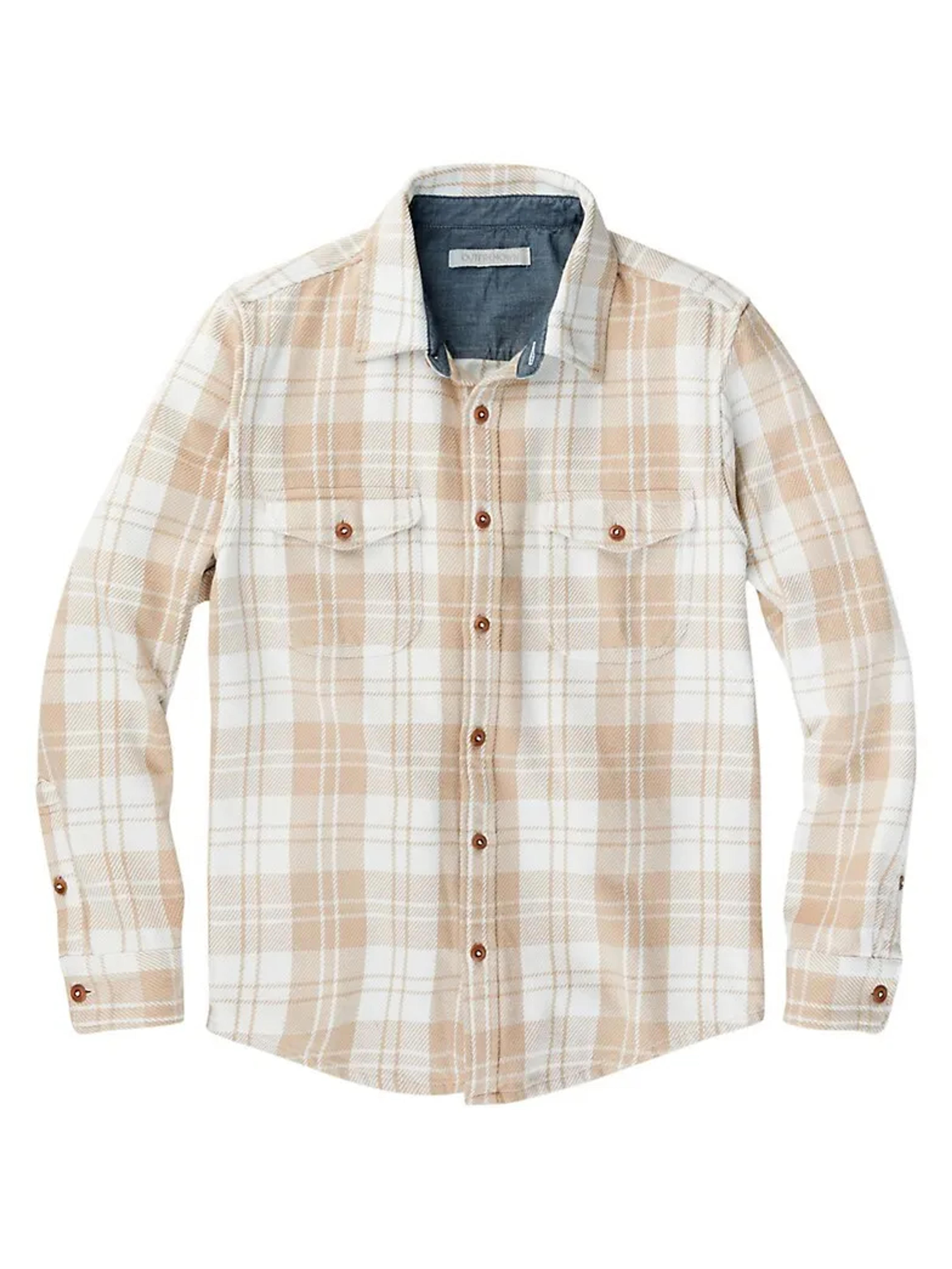 Outerknown Blanket Organic Cotton Plaid Shirt - Mens | TheBay