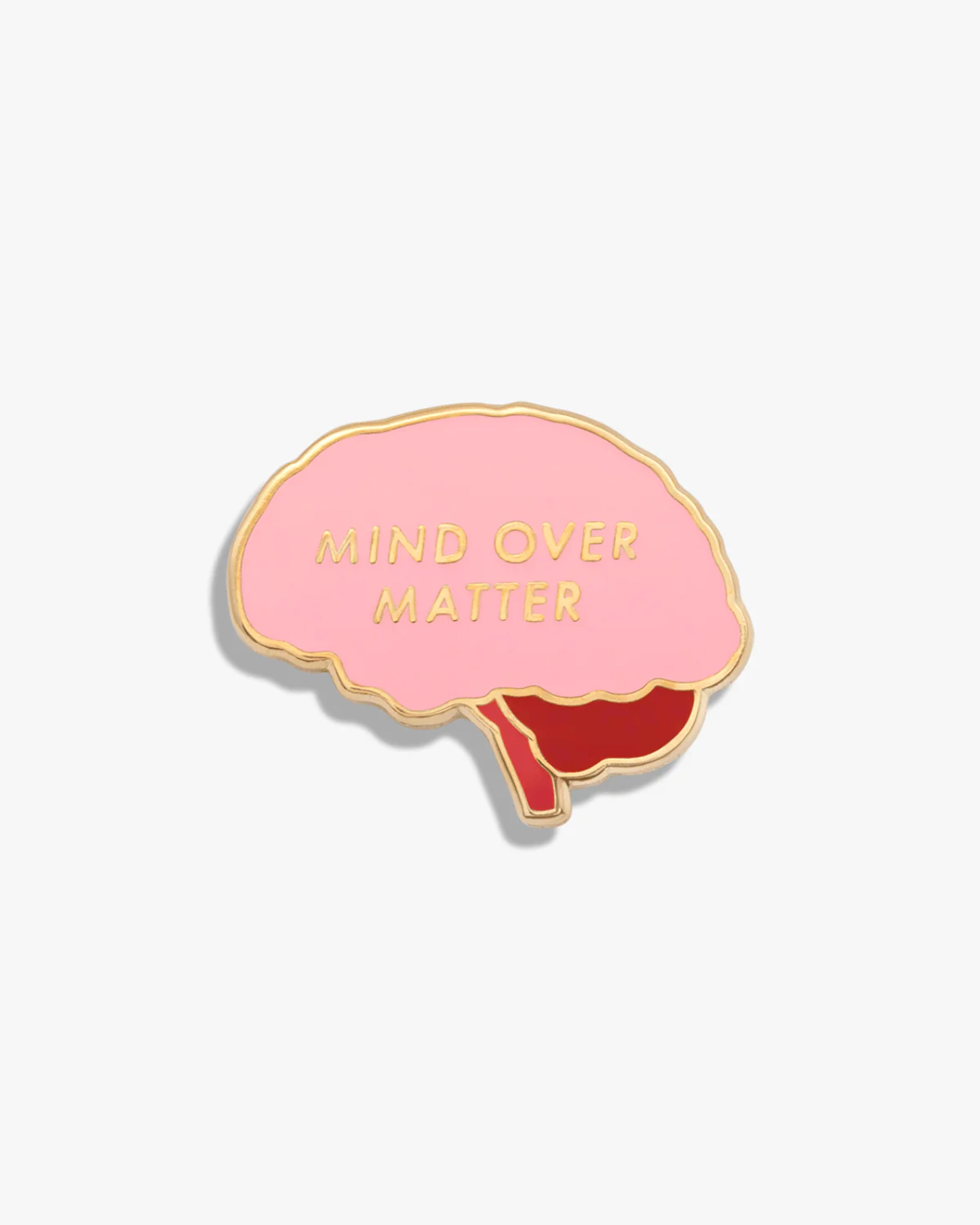 Mind Over Matter Lapel Pin – V Coterie