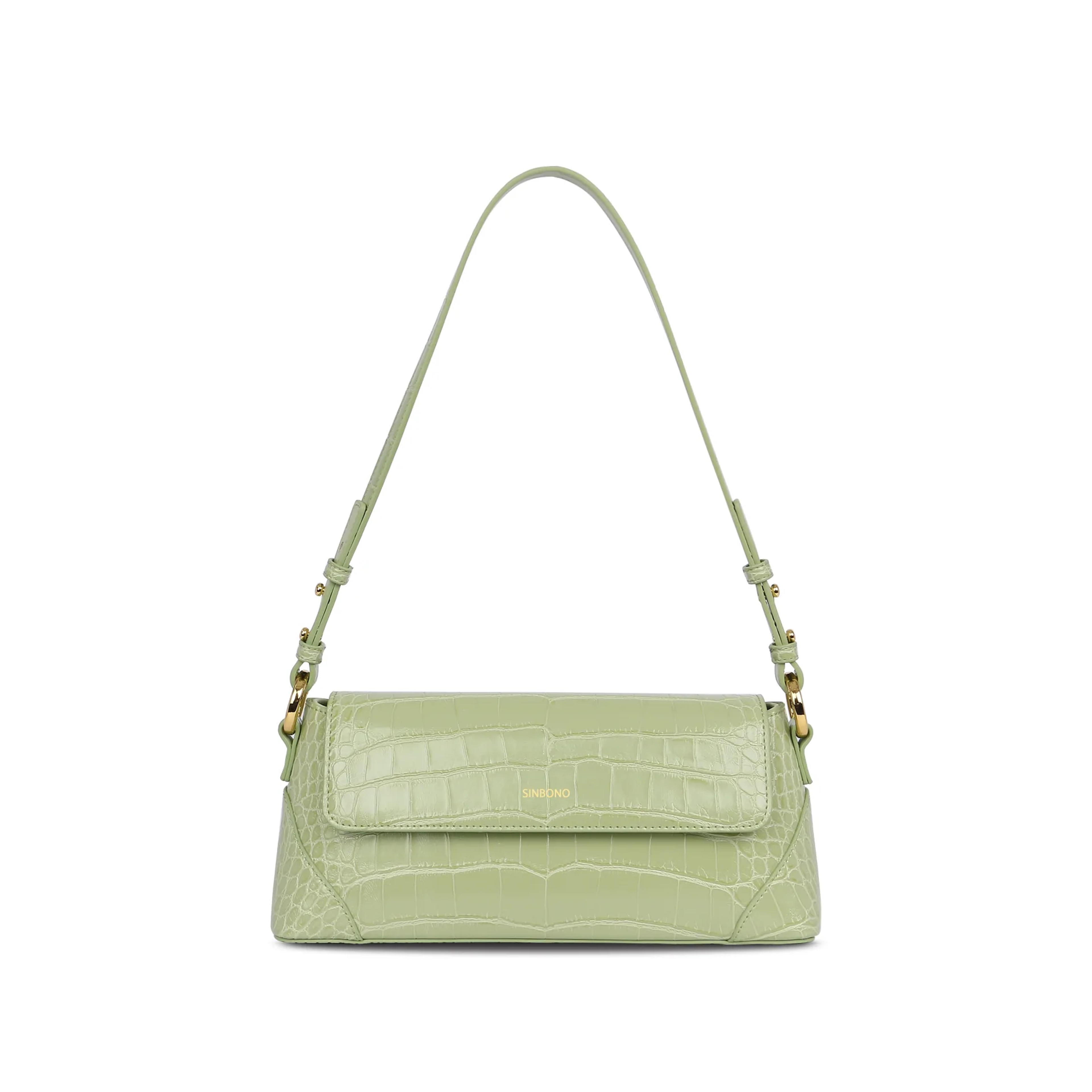 Amelia Shoulder Bag - Sage Green