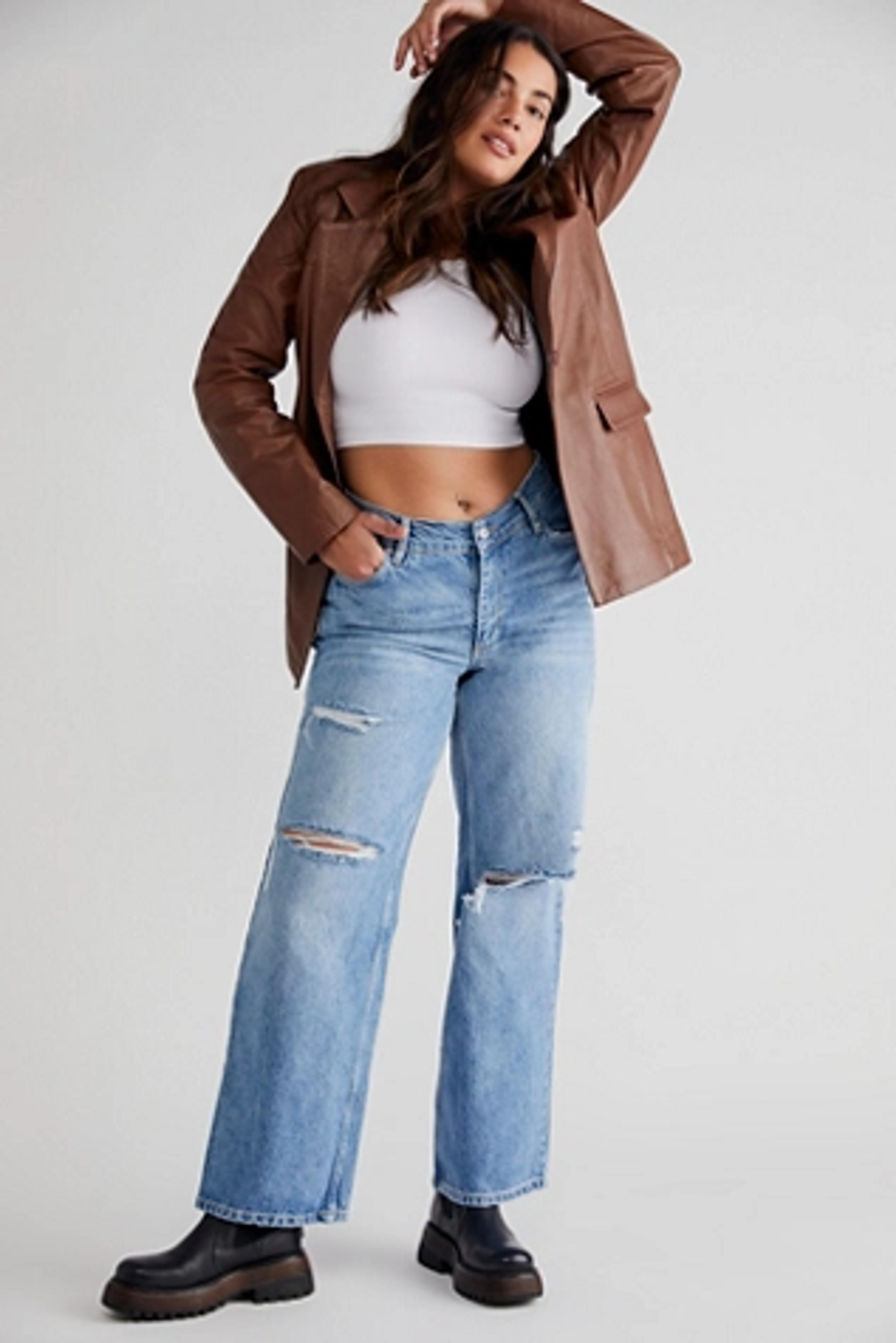 CRVY Fever Pitch Boyfriend Jeans