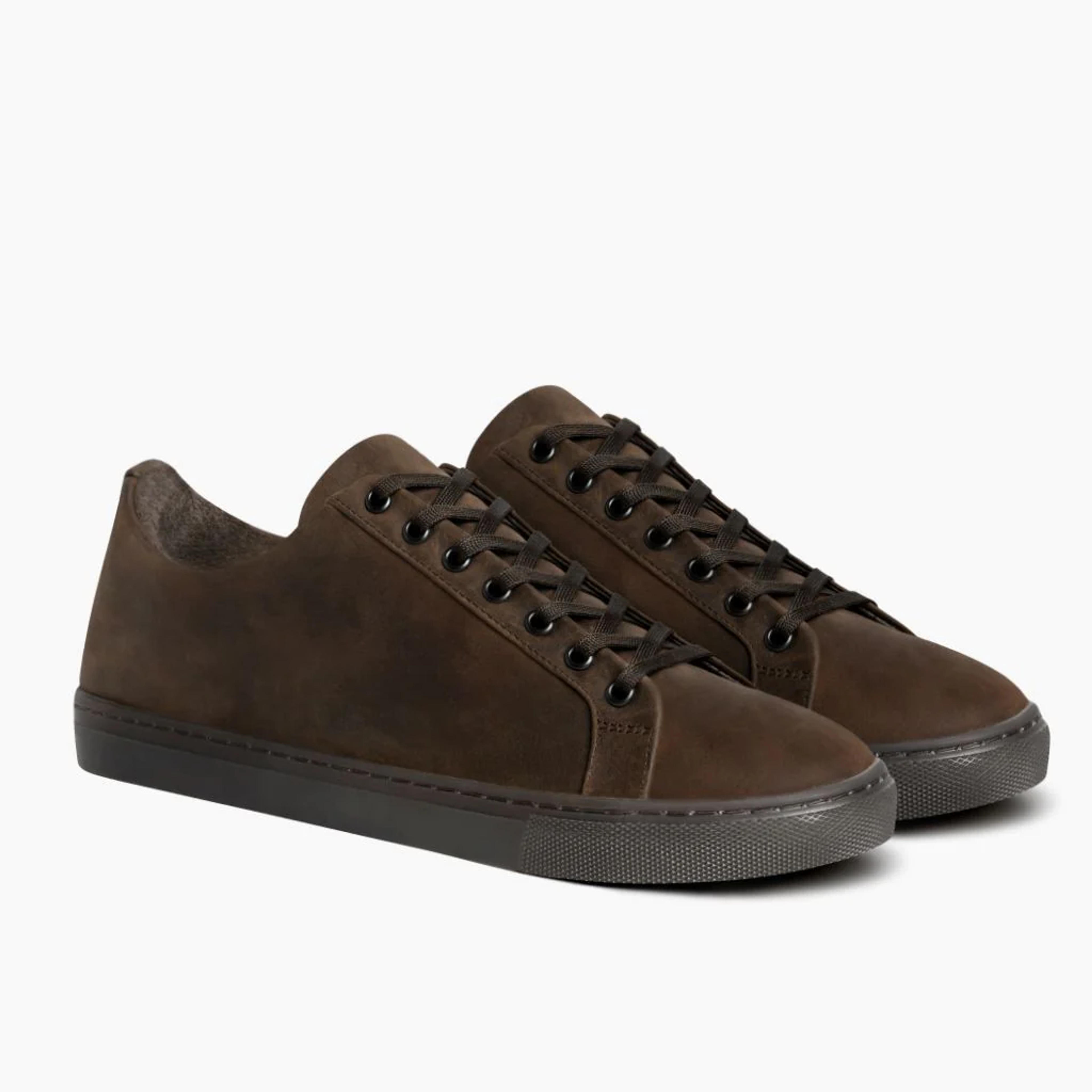 Men's Premier Leather Low Top Sneaker In Arizona Adobe - Thursday