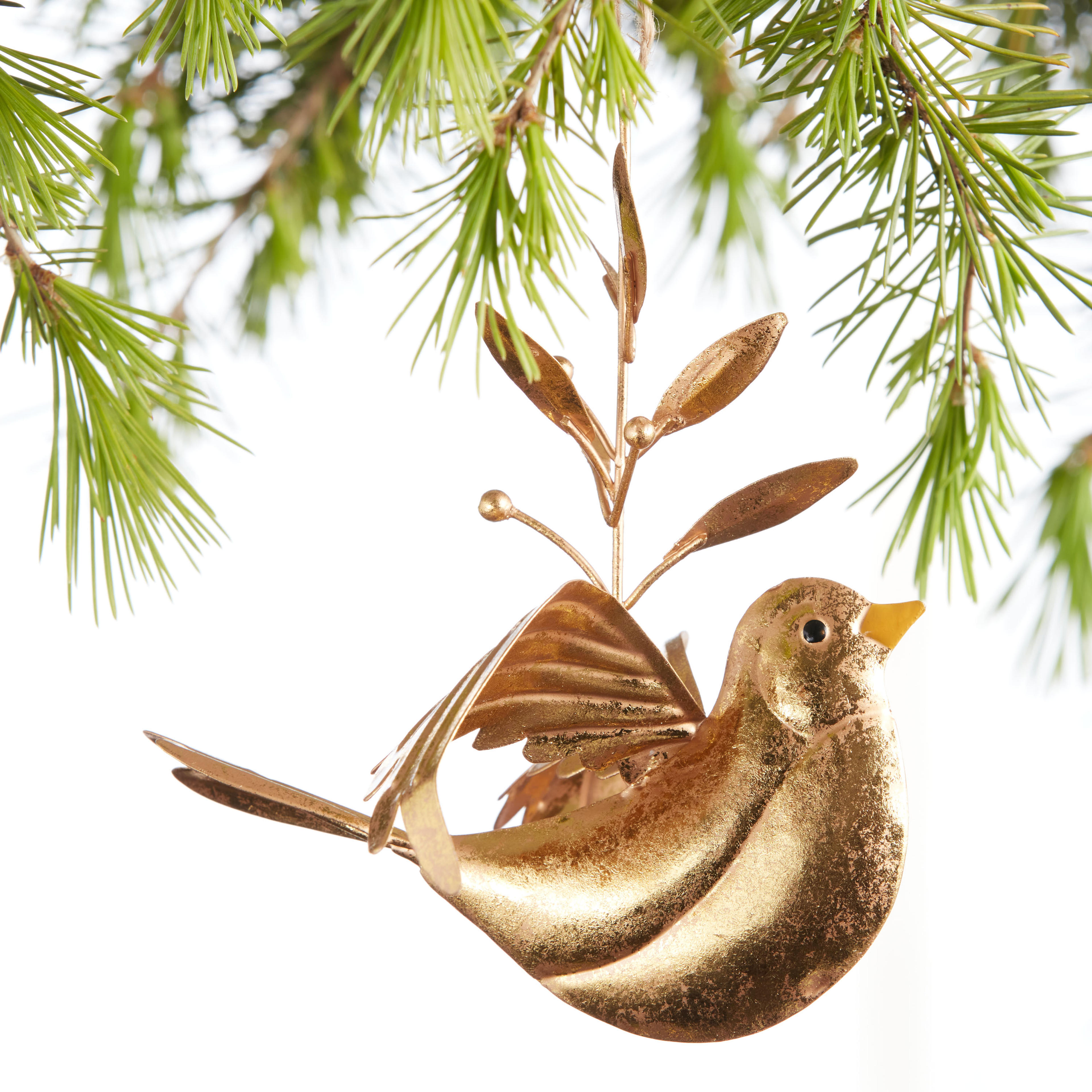 Gold Metal Dove Ornament - World Market