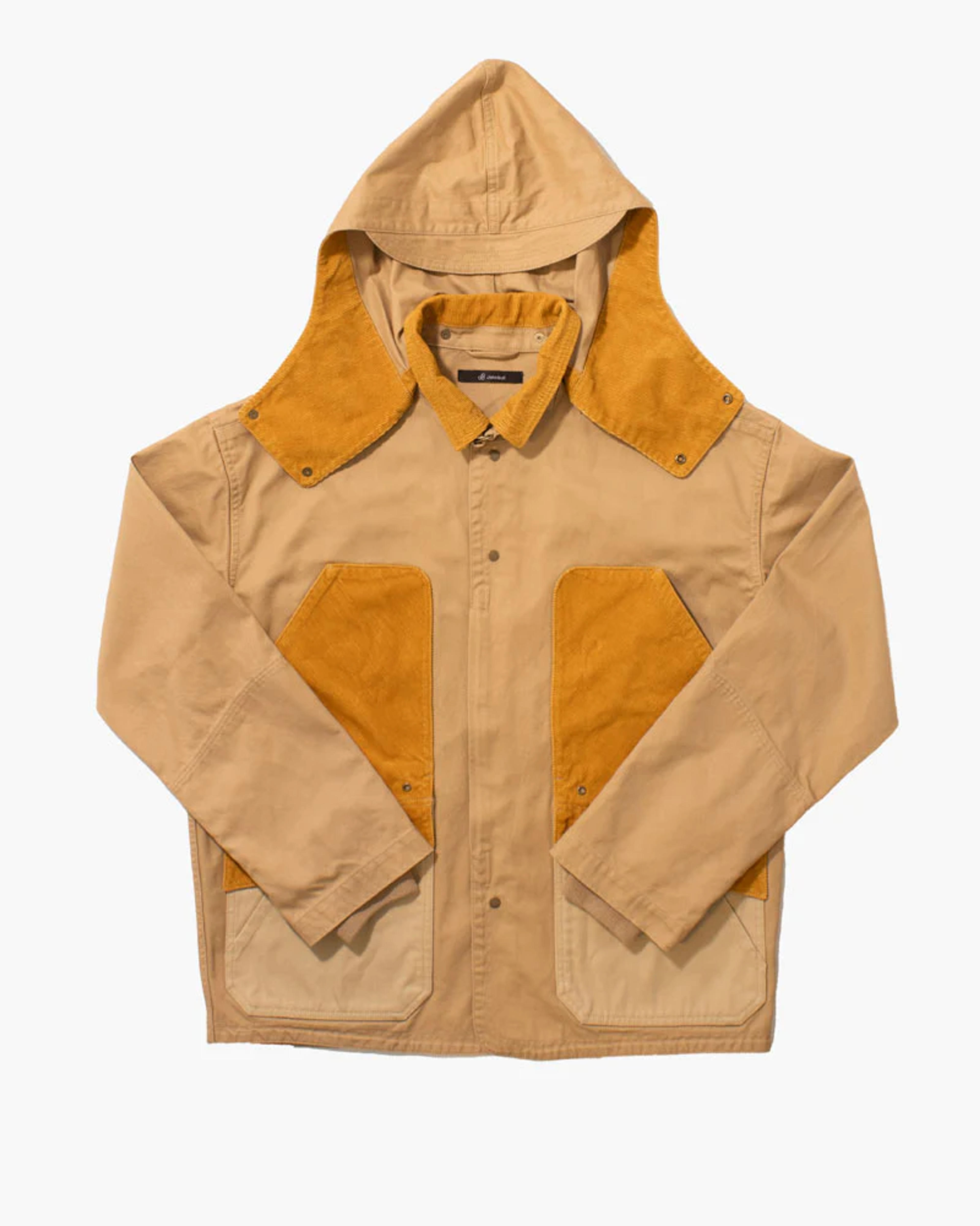 Japanese Repro Hunting Jacket with Removable Hood, Johnbull Brand, Bro – Kiriko Made