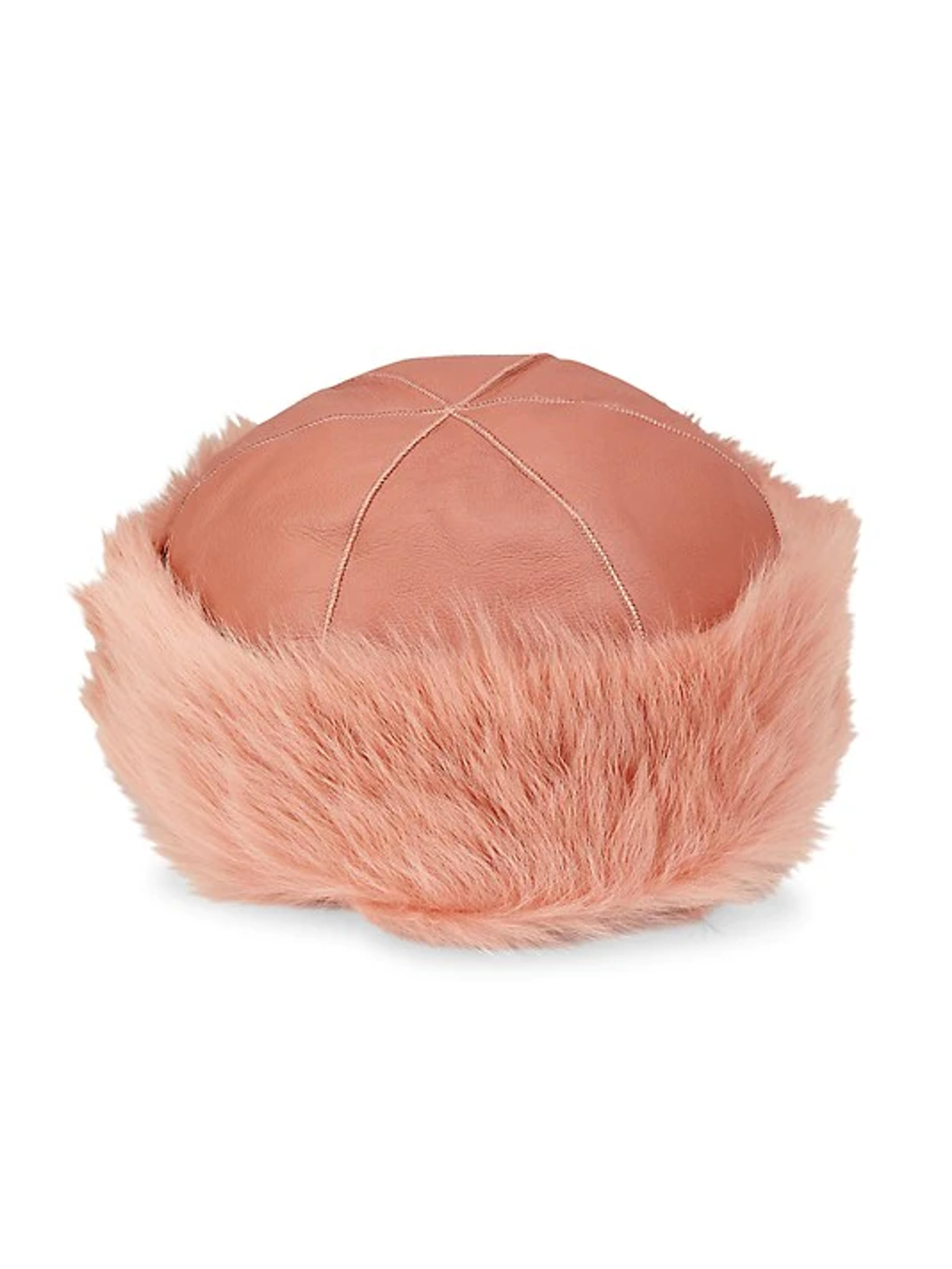 Shop Maximilian Shearling Hat | Saks Fifth Avenue