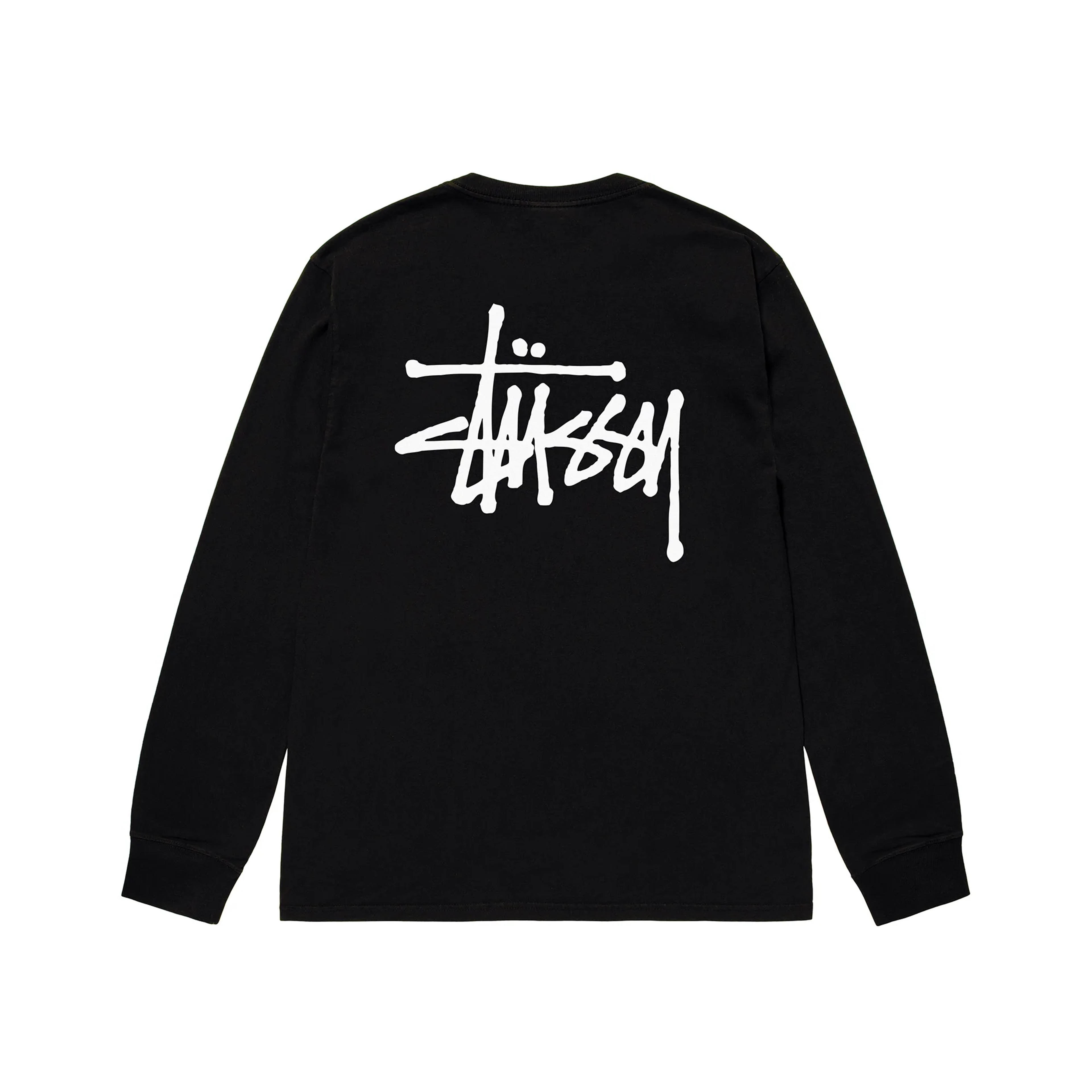 BASIC STÜSSY LS TEE - Black / L