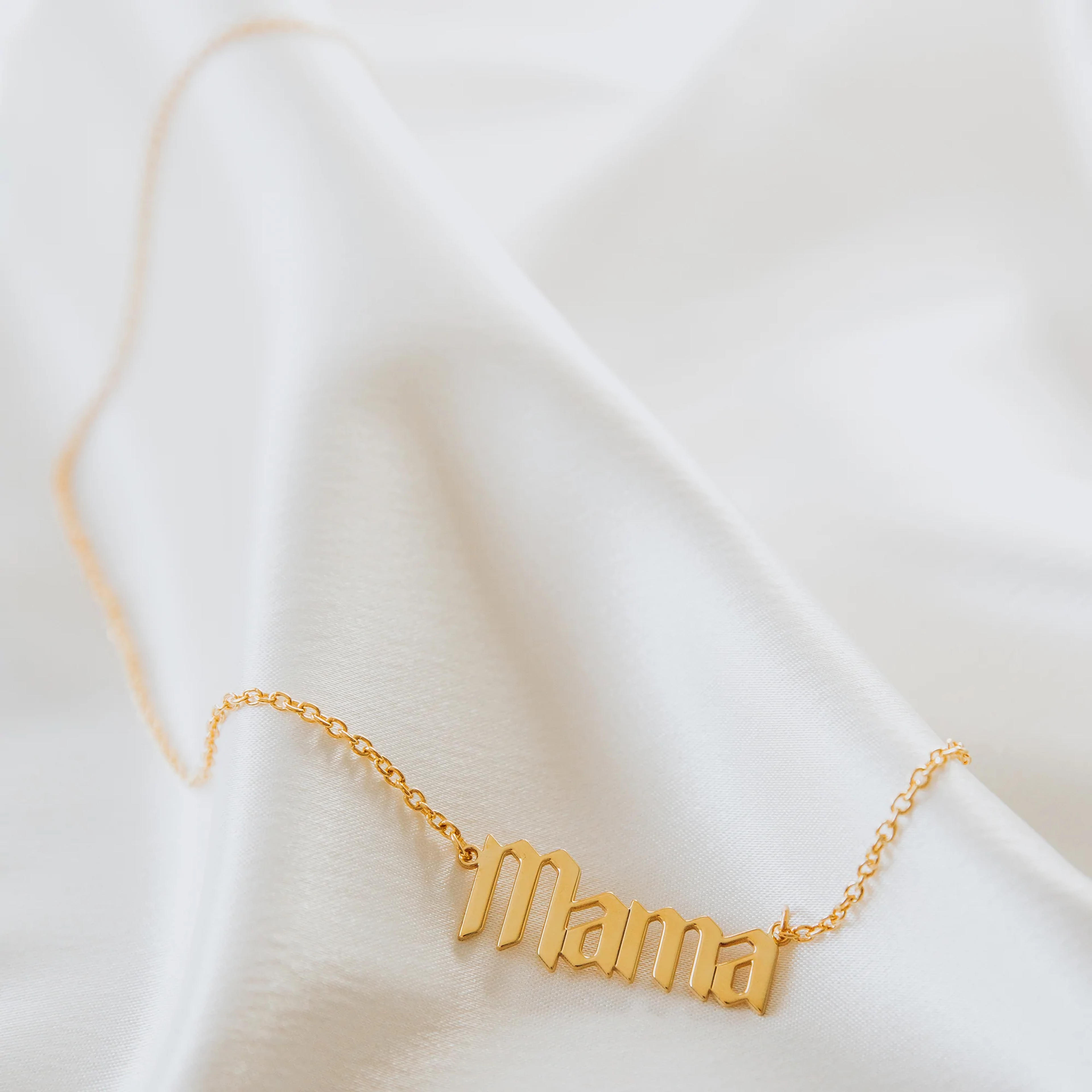 Mama 2 Necklace - Gold Plated