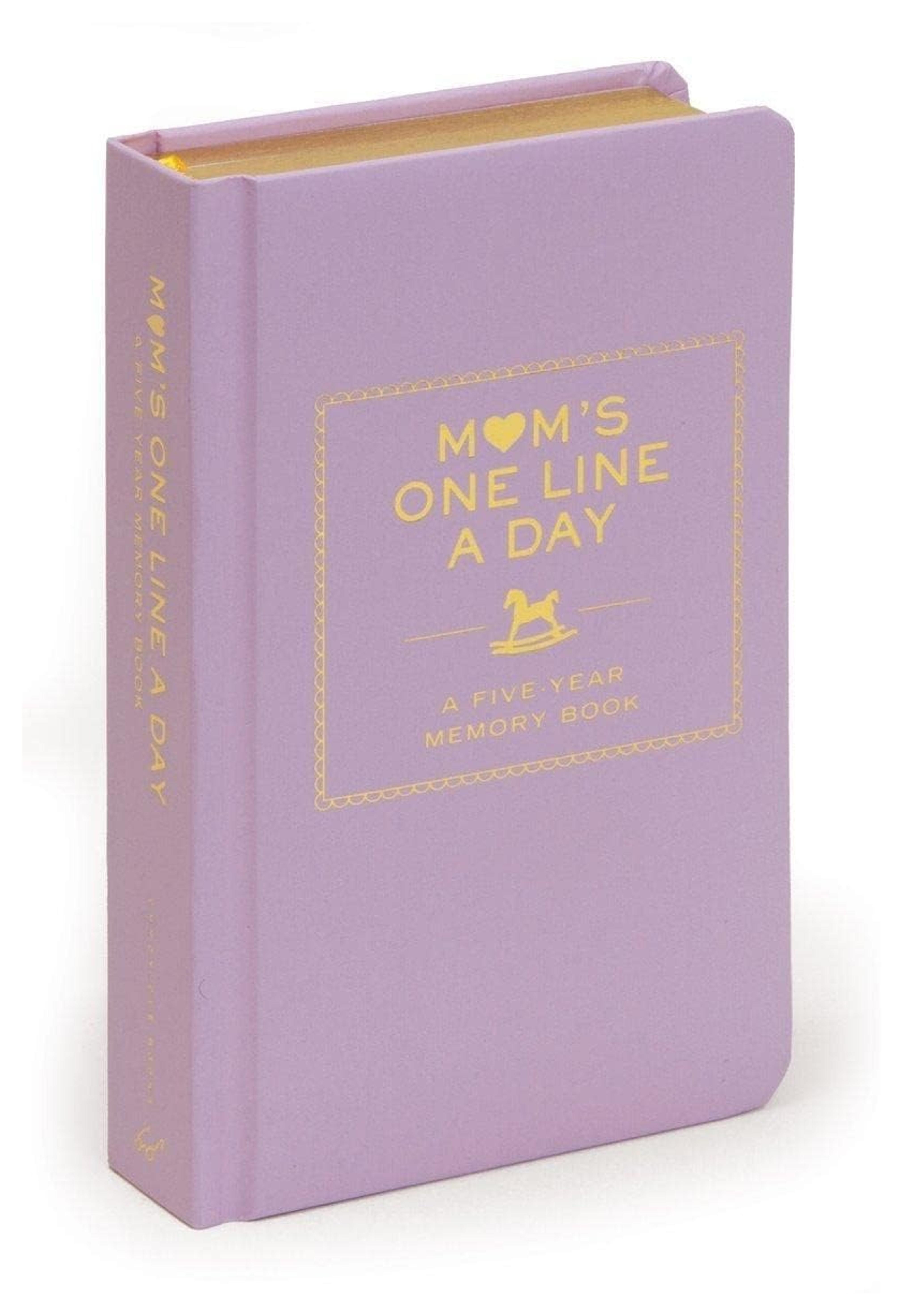 Mom's One Line a Day: A Five-Year Memory Book