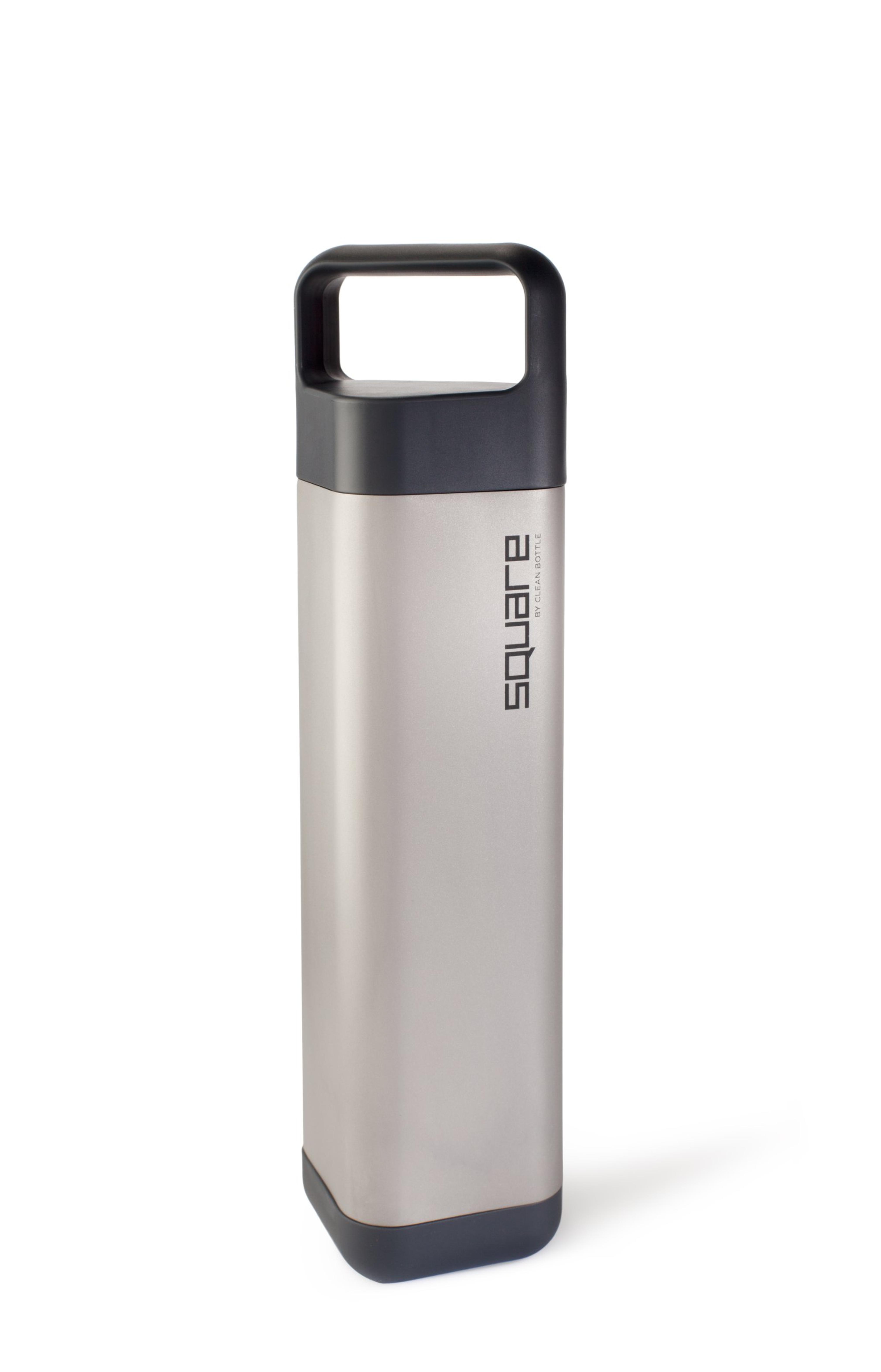 Clean Bottle The Square BPA Free Water Bottle