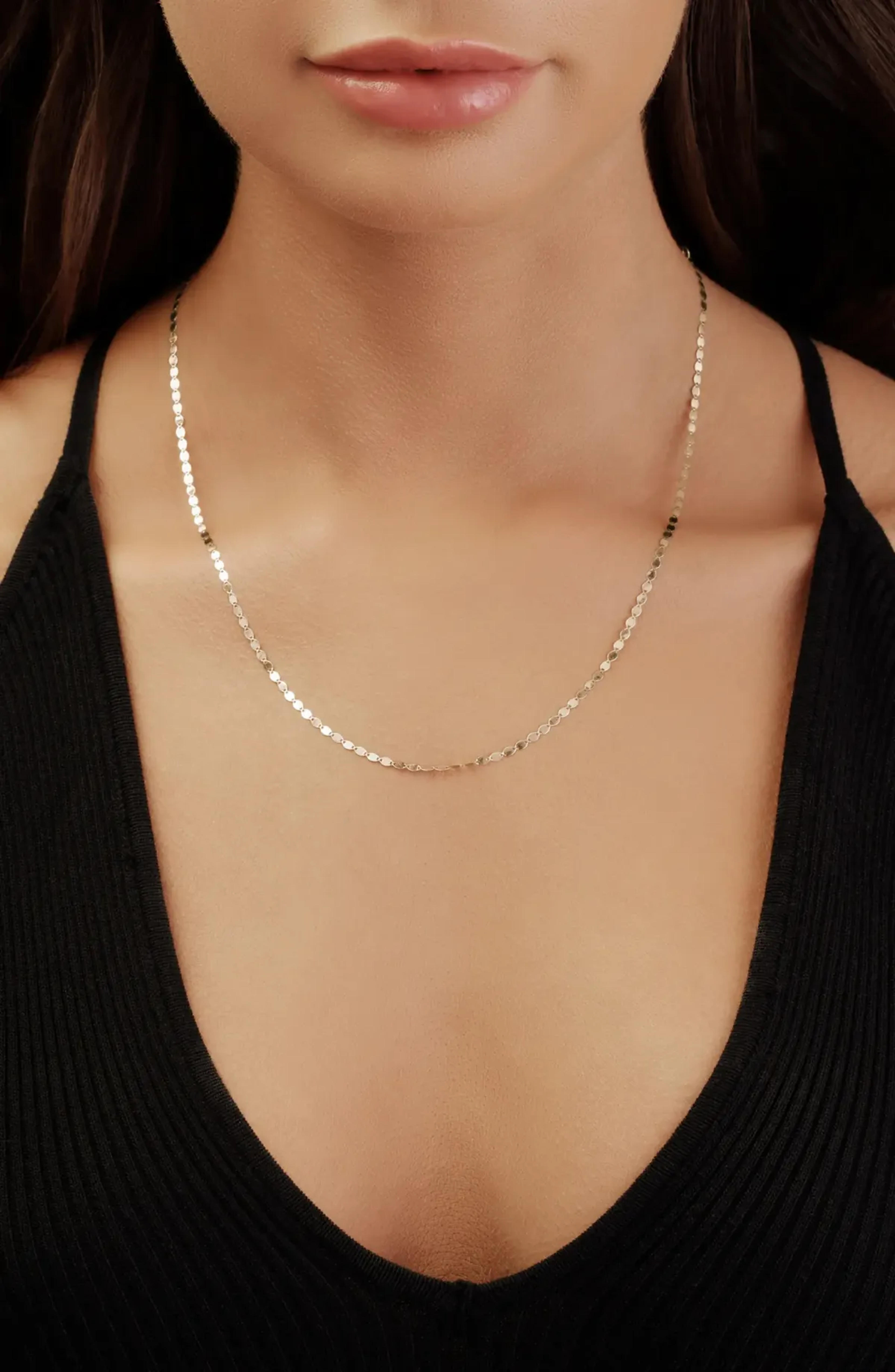 Jewelry Petite Nude Chain Necklace