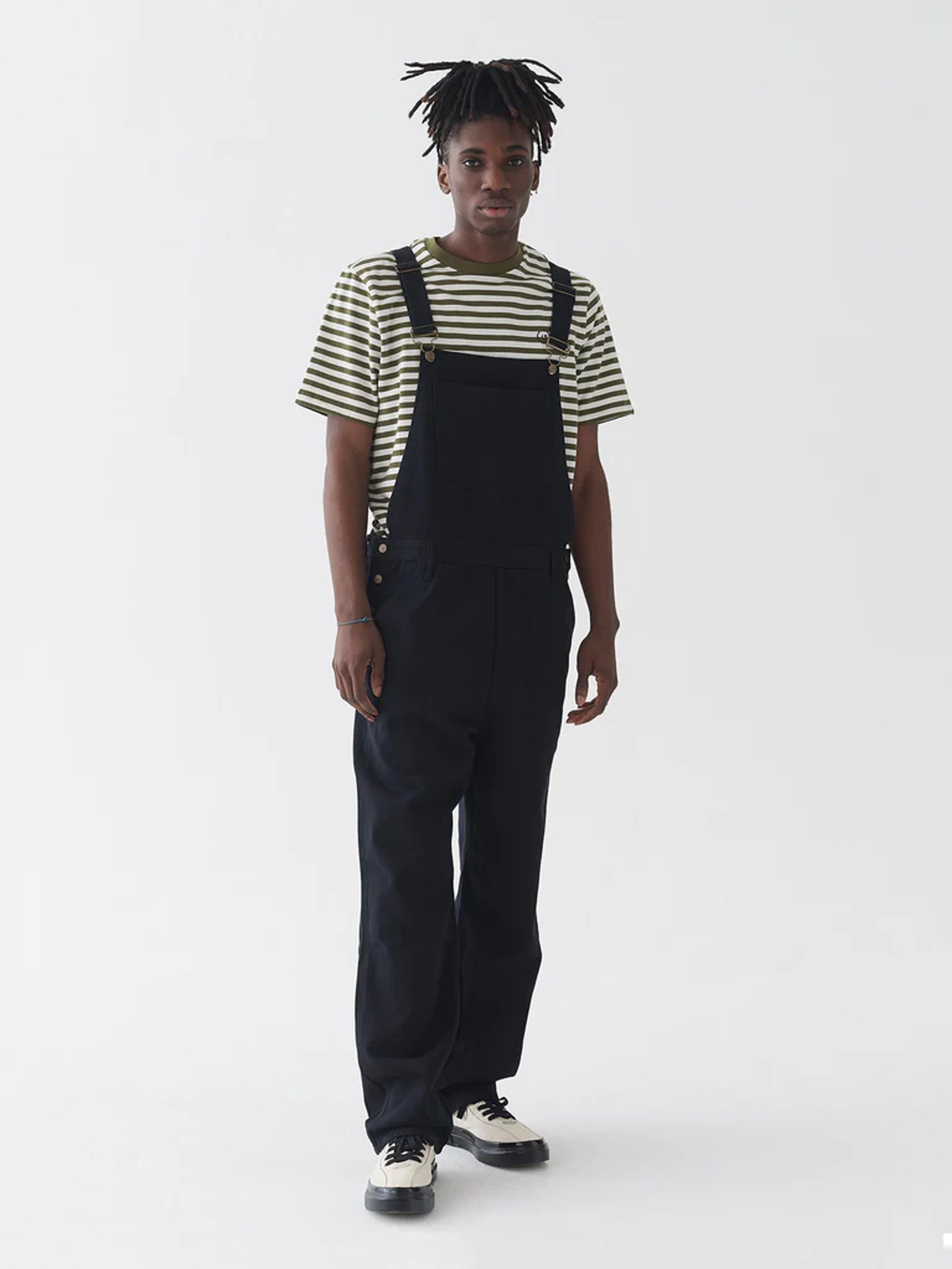 LO Black Dungarees – Lazy Oaf