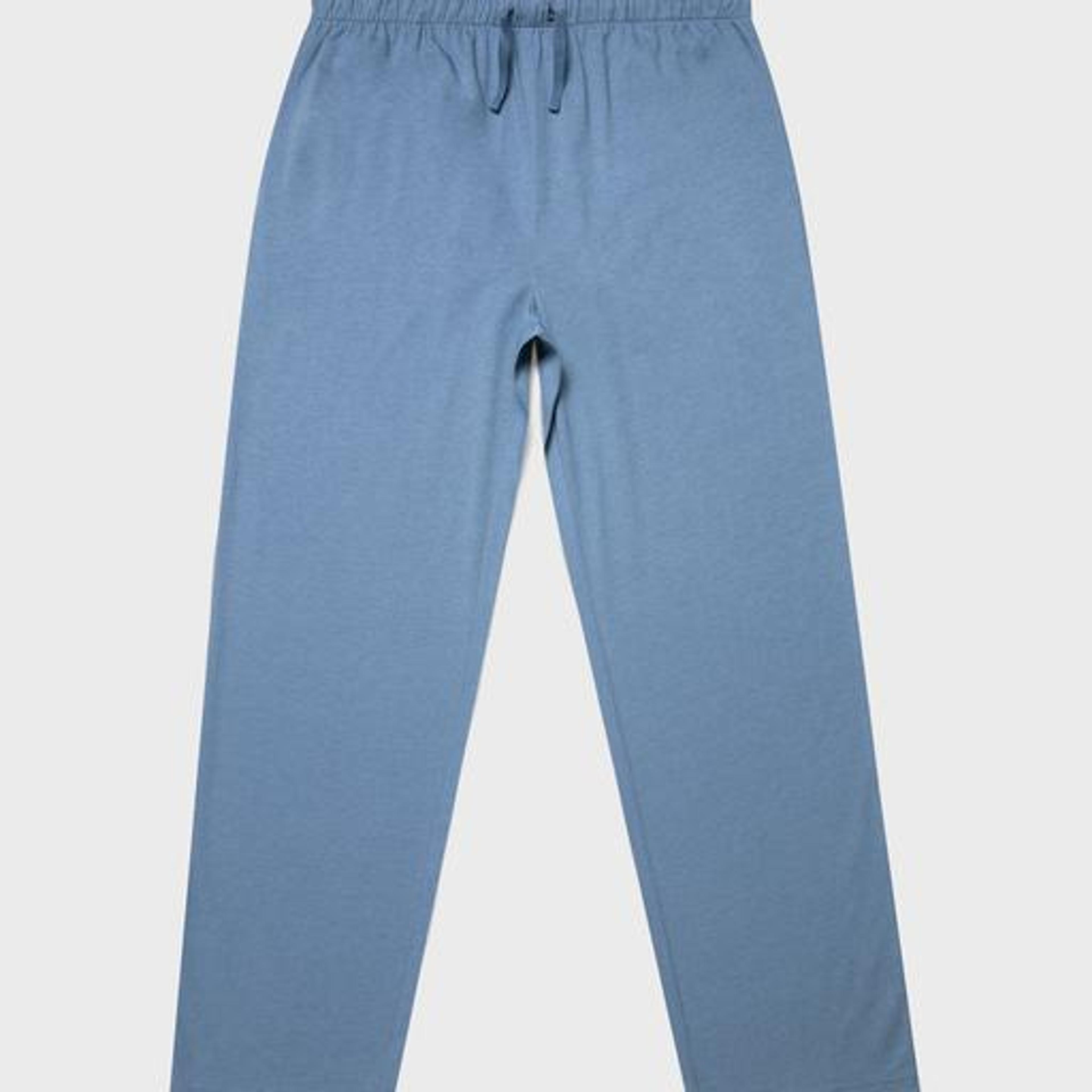 Men's Cotton Modal Lounge Pant in Bluestone | Loungewear