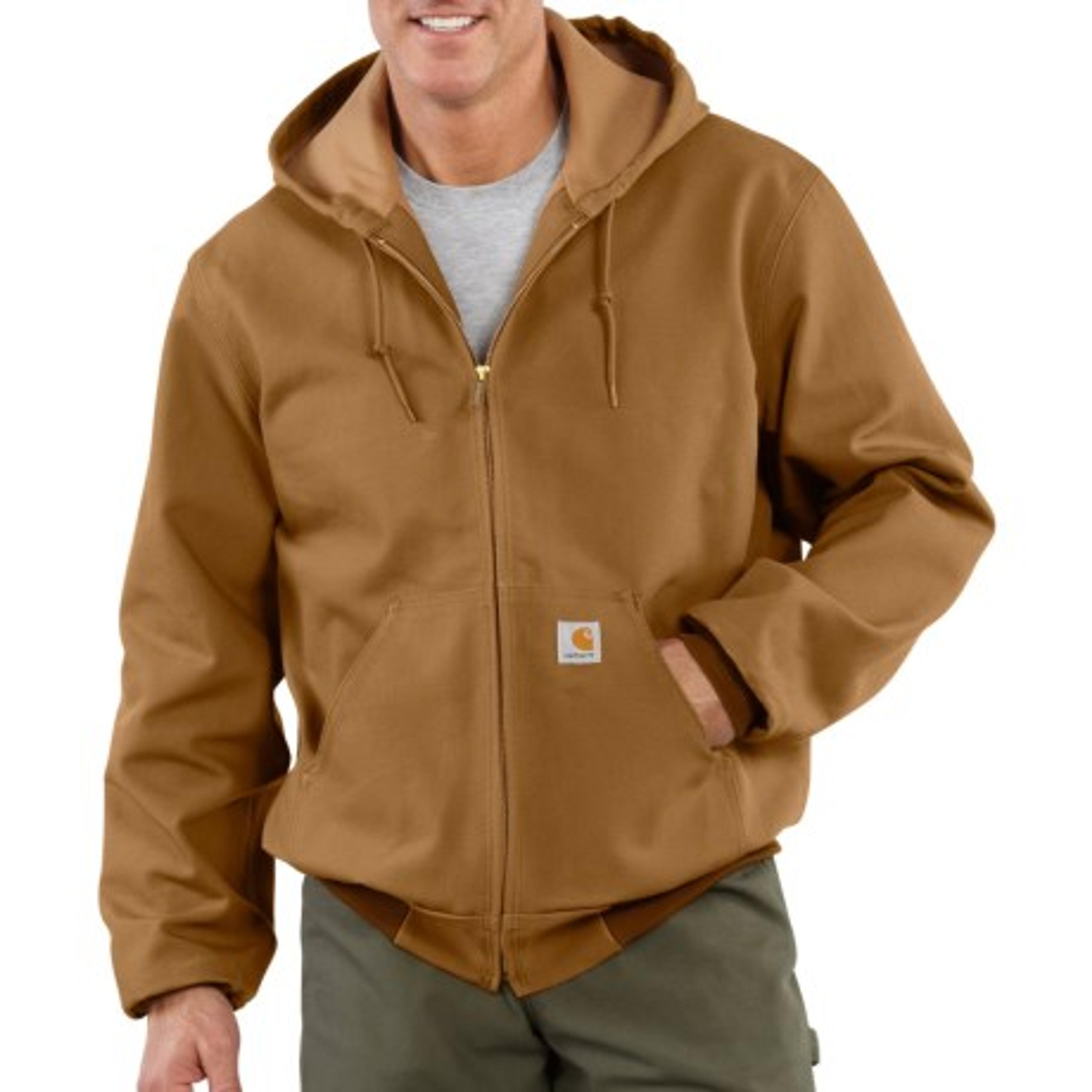 Carhartt J131 Thermal-Lined Duck Active Jacket (For Men)