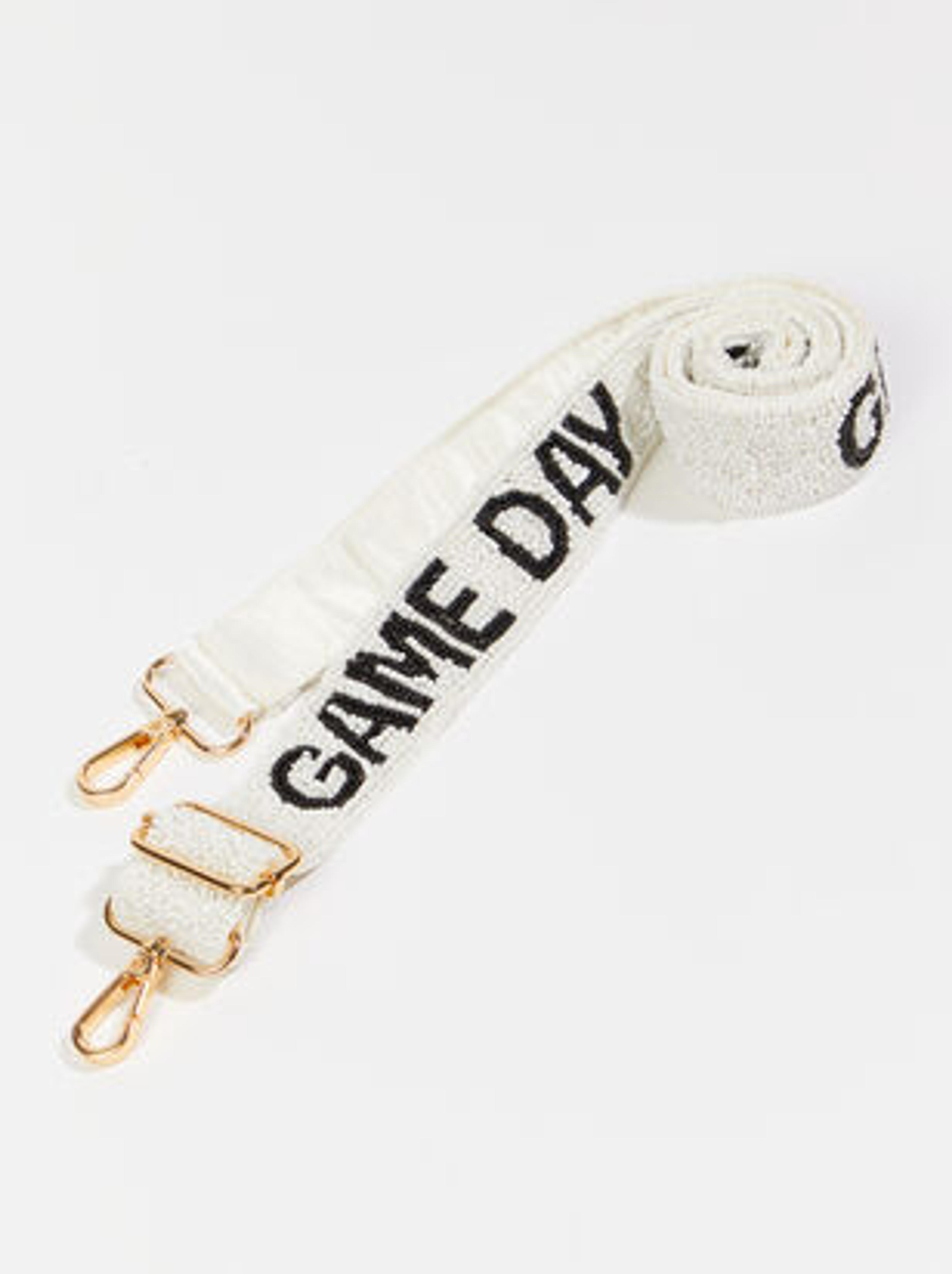 Game Day Beaded Bag Strap