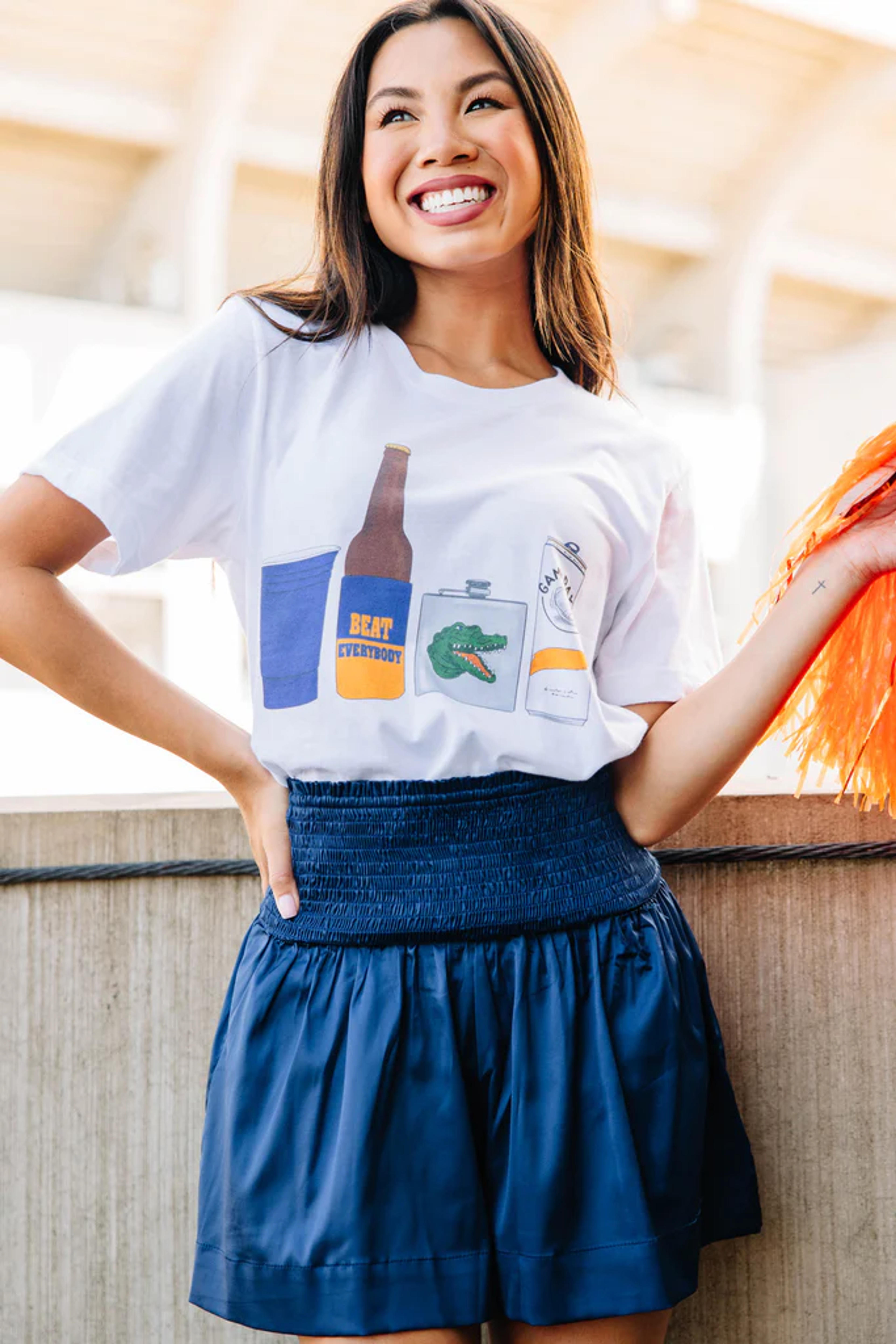 Drink Local Blue/Orange Gameday Graphic Tee – Shop The Mint