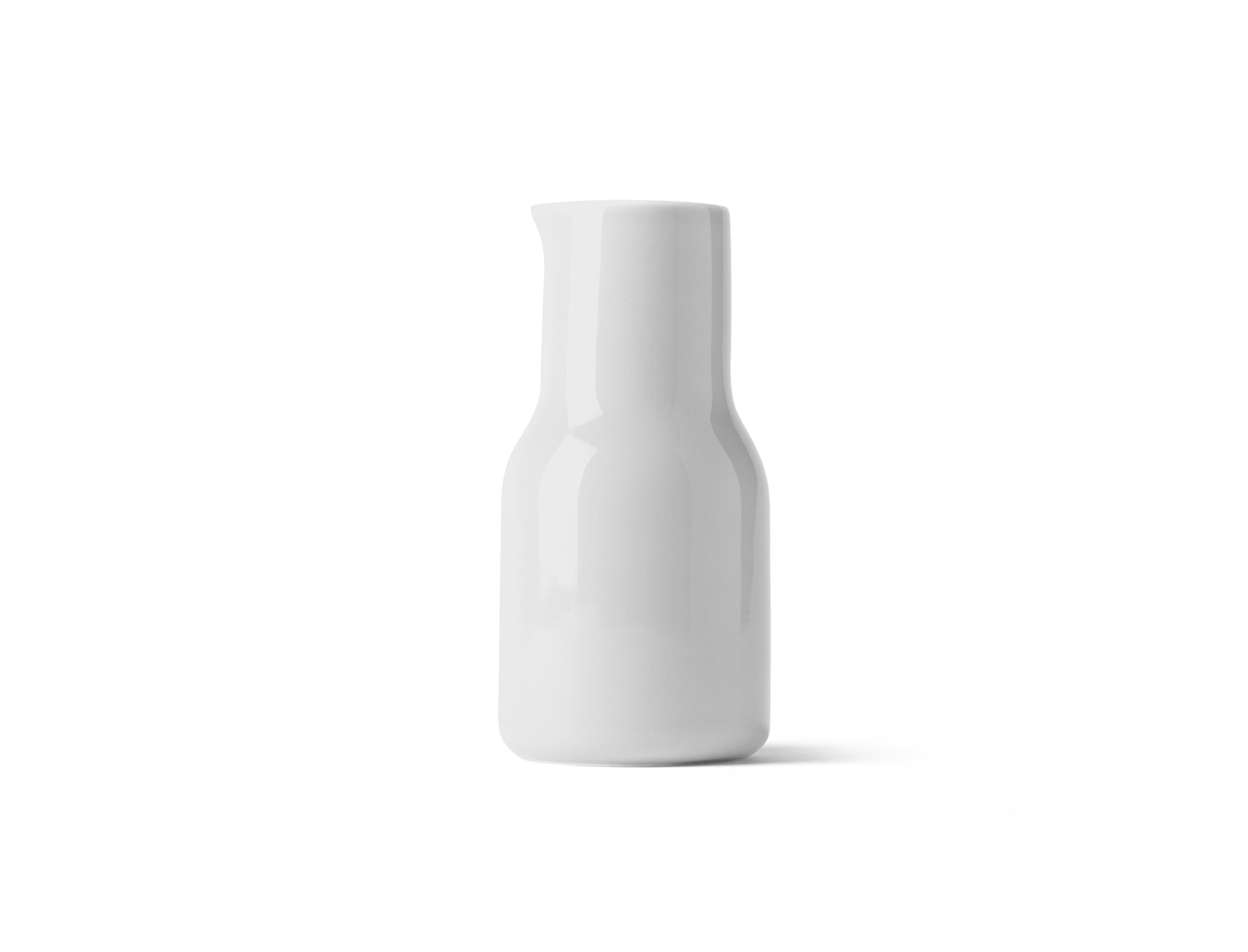 Menu New Norm Mini Bottle, 12-Ounce, White, Set of 4