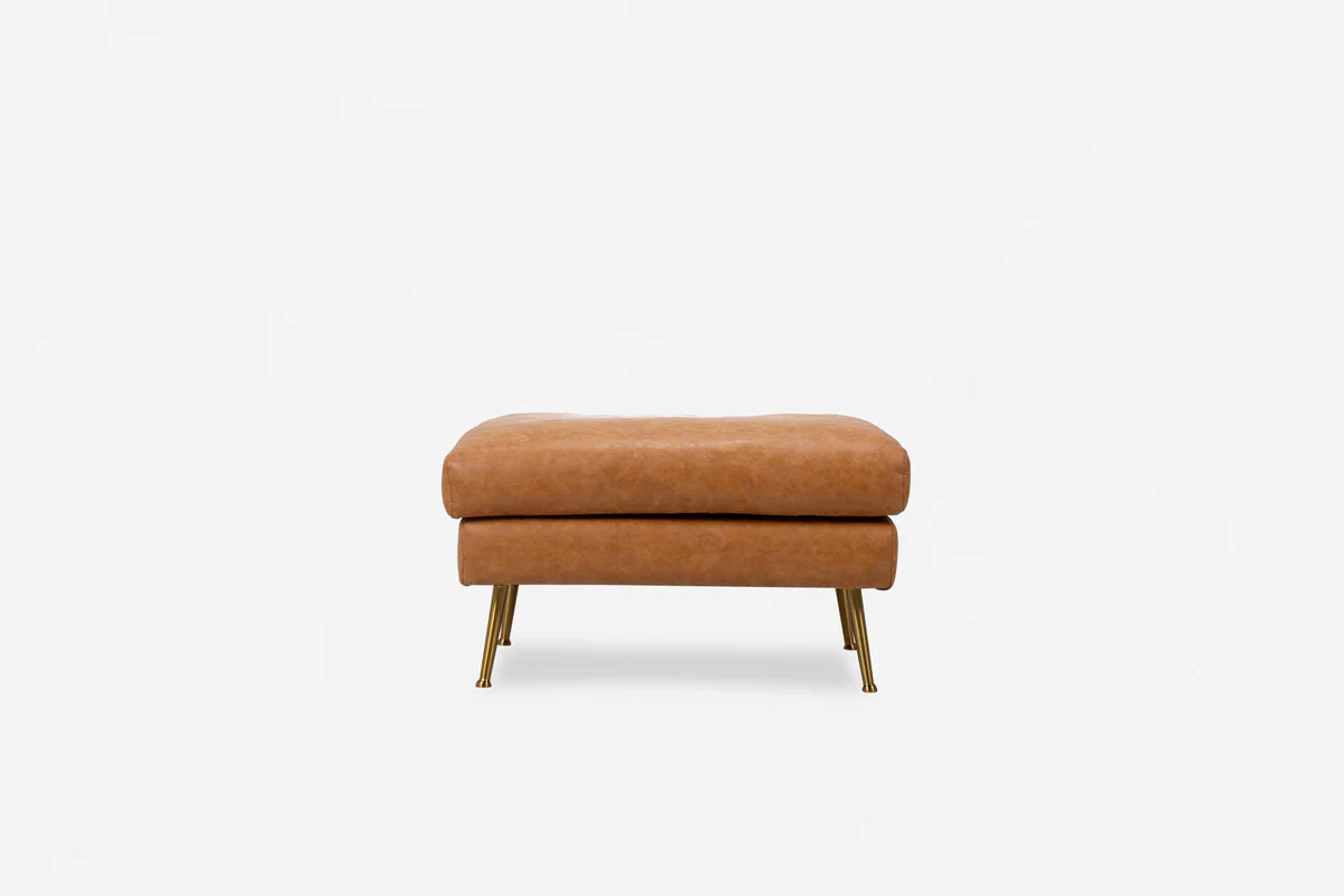 Albany Park Mid-Century Modern Ottoman - Cozy Designer Ottoman | Albany Park