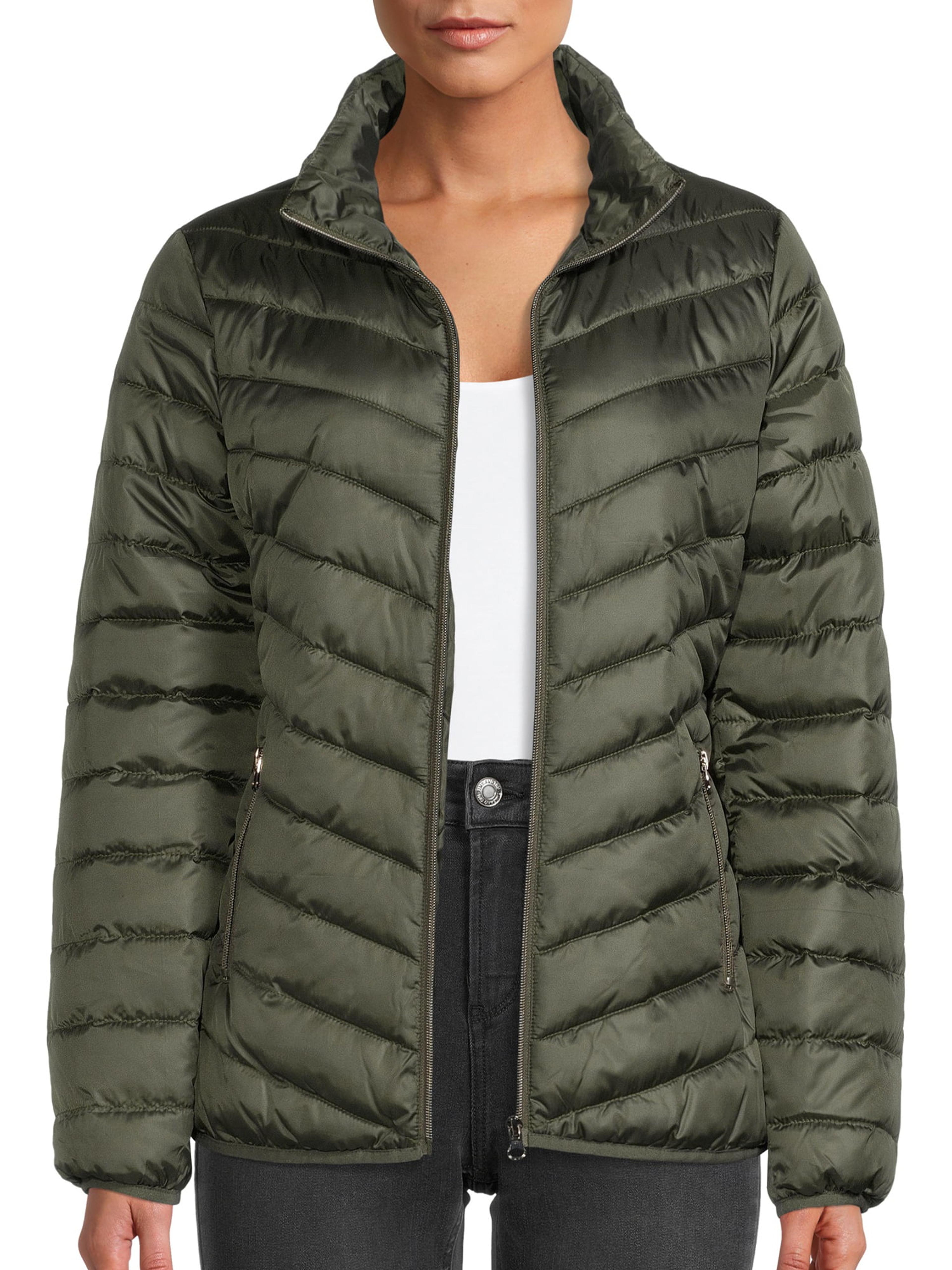 Big Chill Women's Short Packable Puffer Jacket - Walmart.com