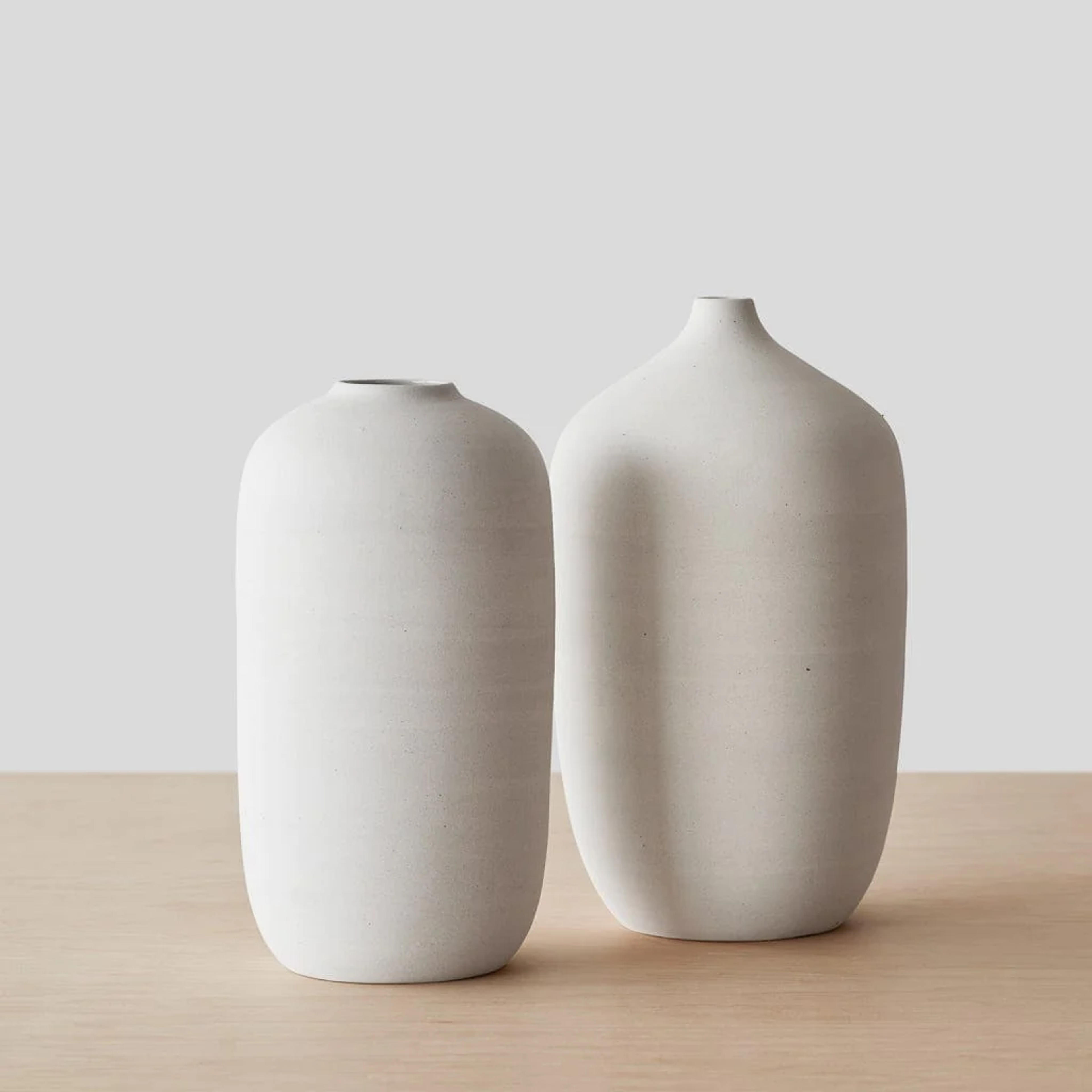 Loma Table Vases | Minimal Ceramic Vases at The Citizenry
