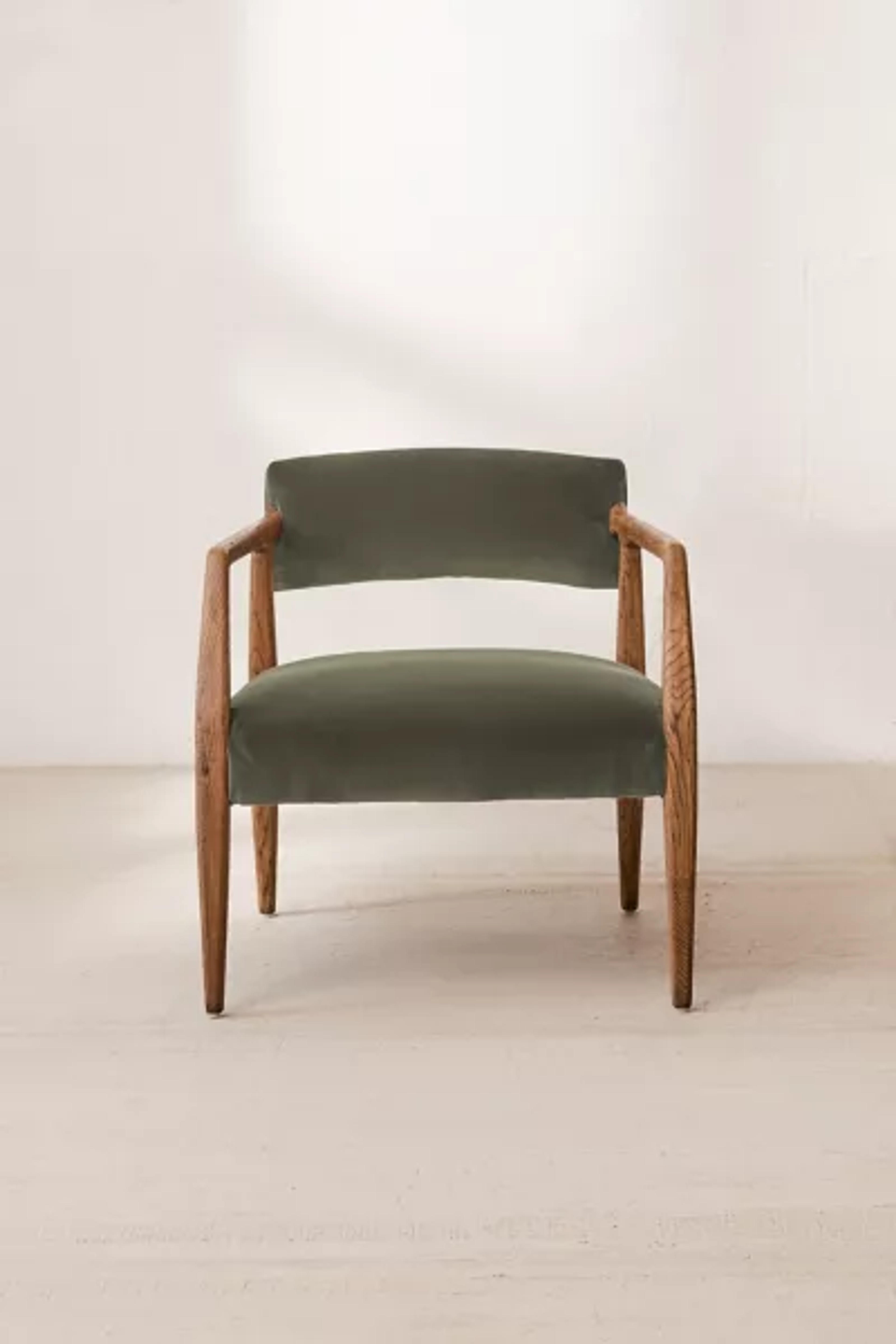 Edith Velvet Arm Chair