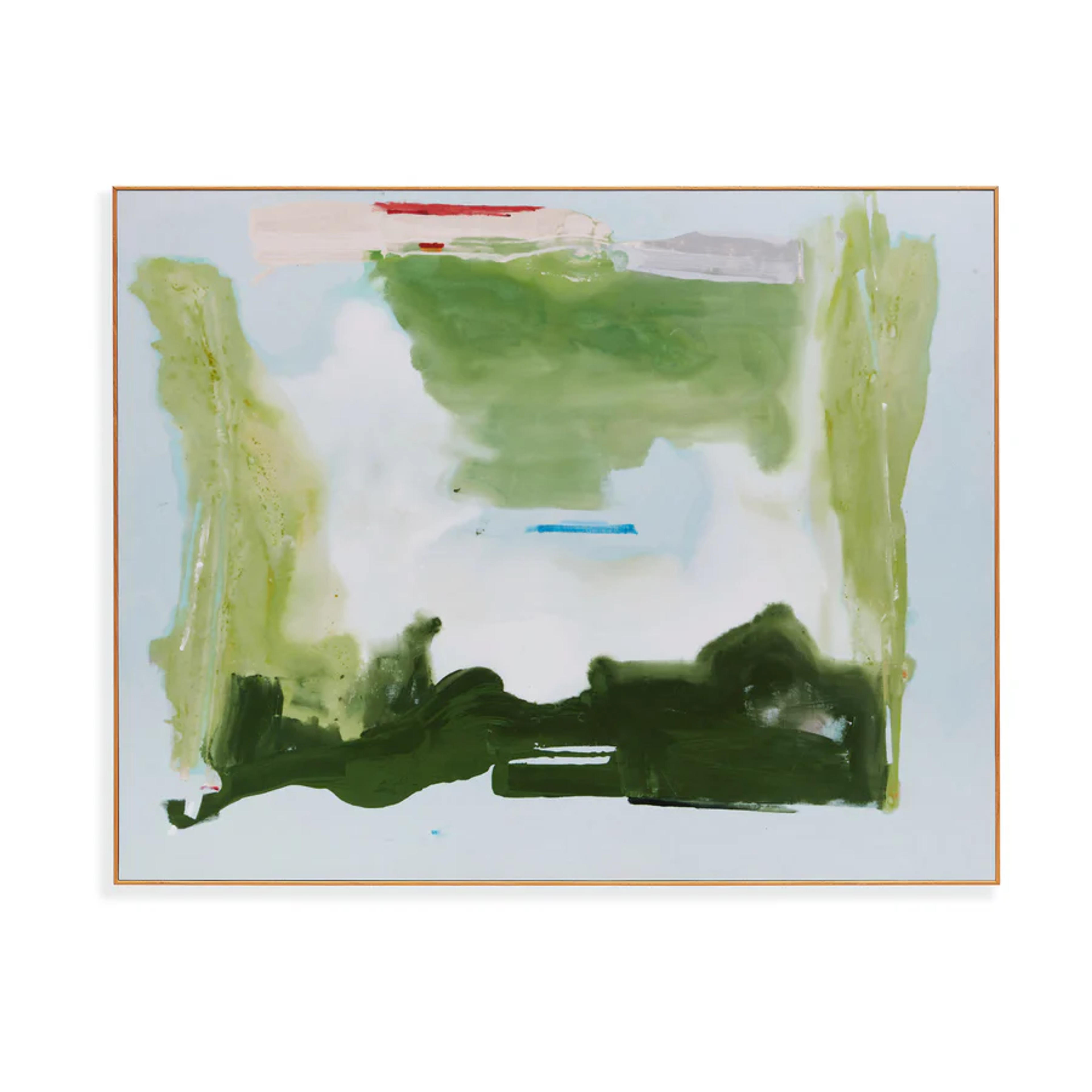 Helen Frankenthaler Lush Spring Framed Print | MoMA Design Store