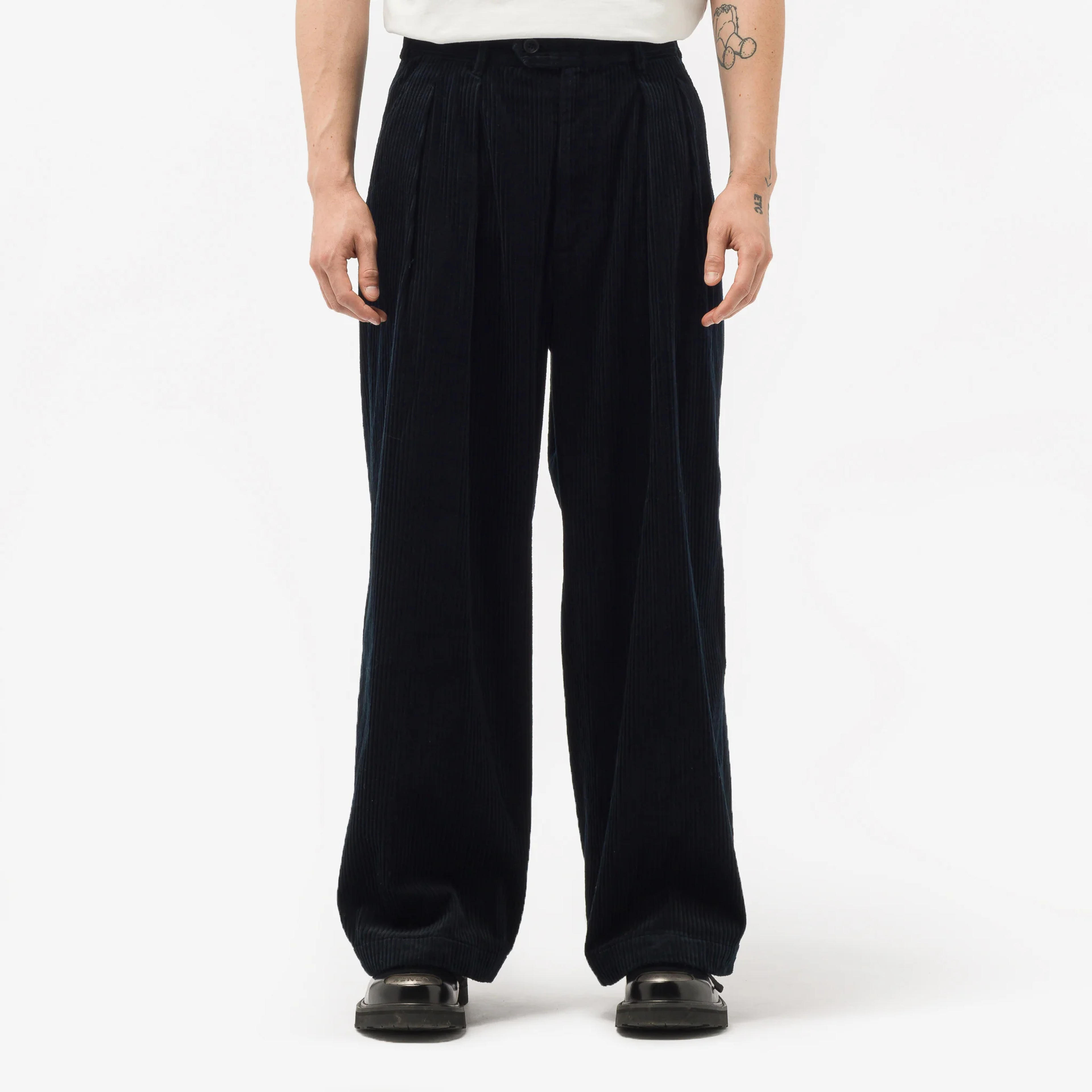 Engineered Garments - Oxford Pants in Dark Navy 4.5W Corduroy