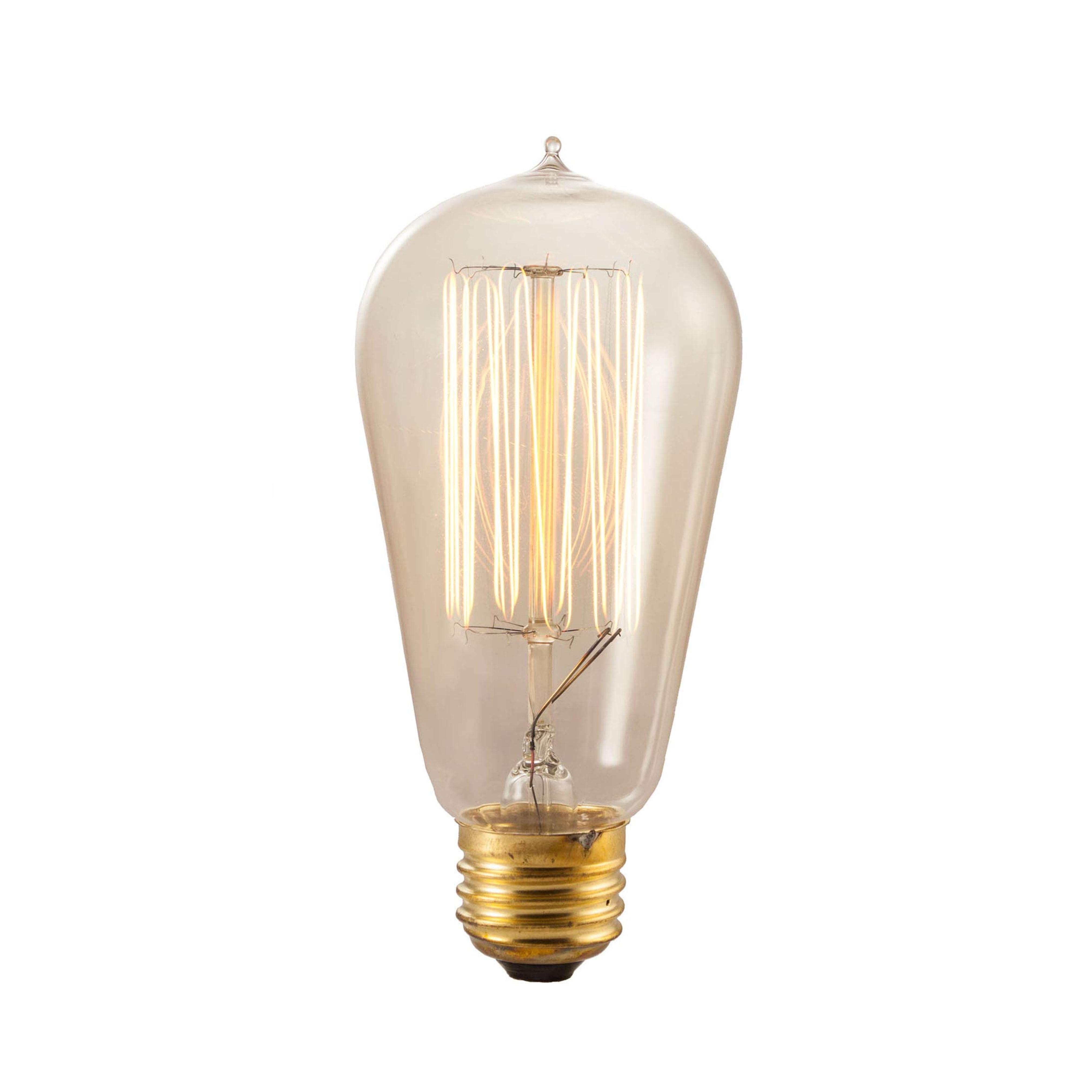 Bulbrite 40W Nostalgic Edison Squirrel Cage-style Bulb