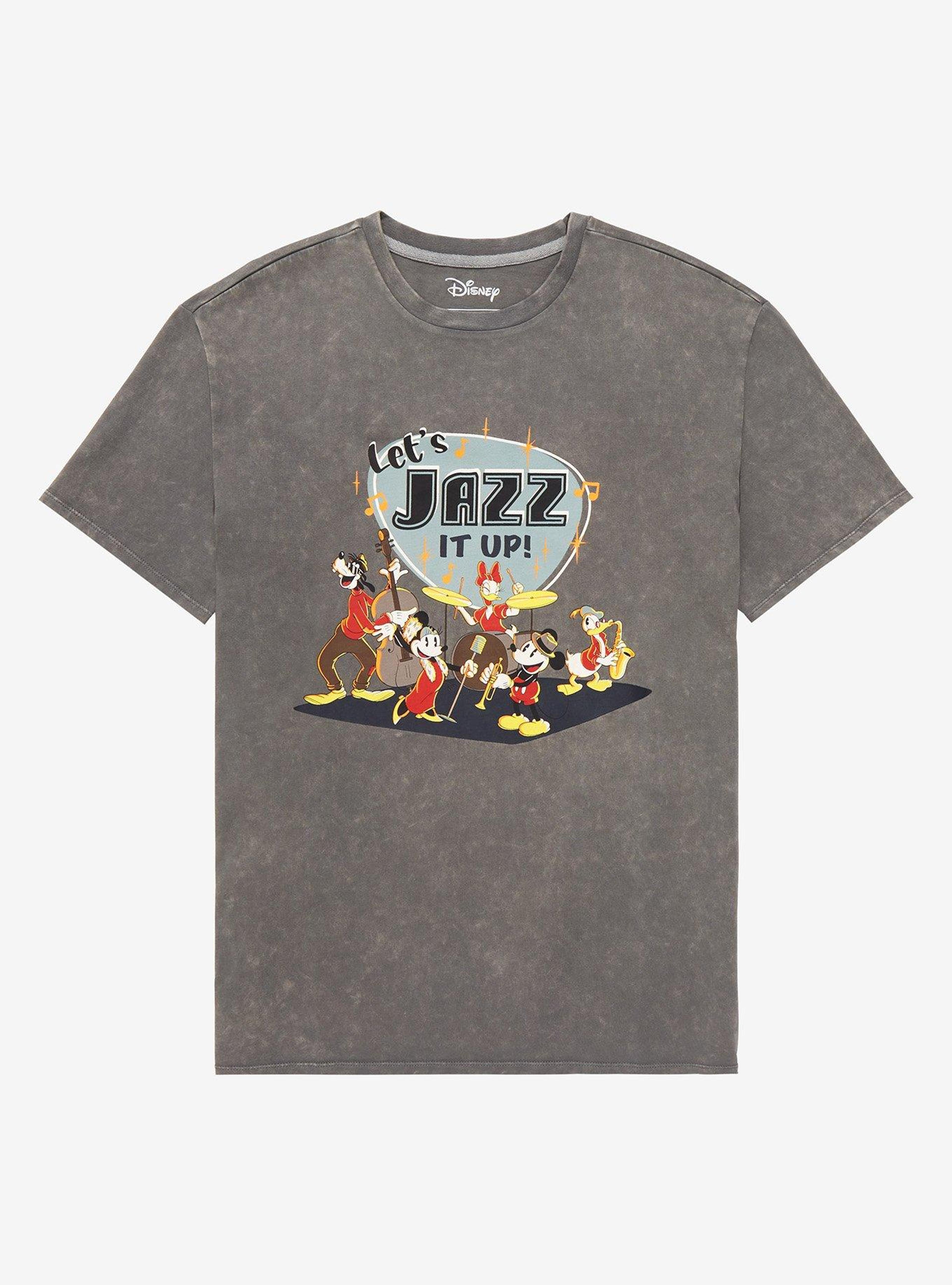 Our Universe Disney Mickey and Friends Jazz It Up T-Shirt - BoxLunch Exclusive