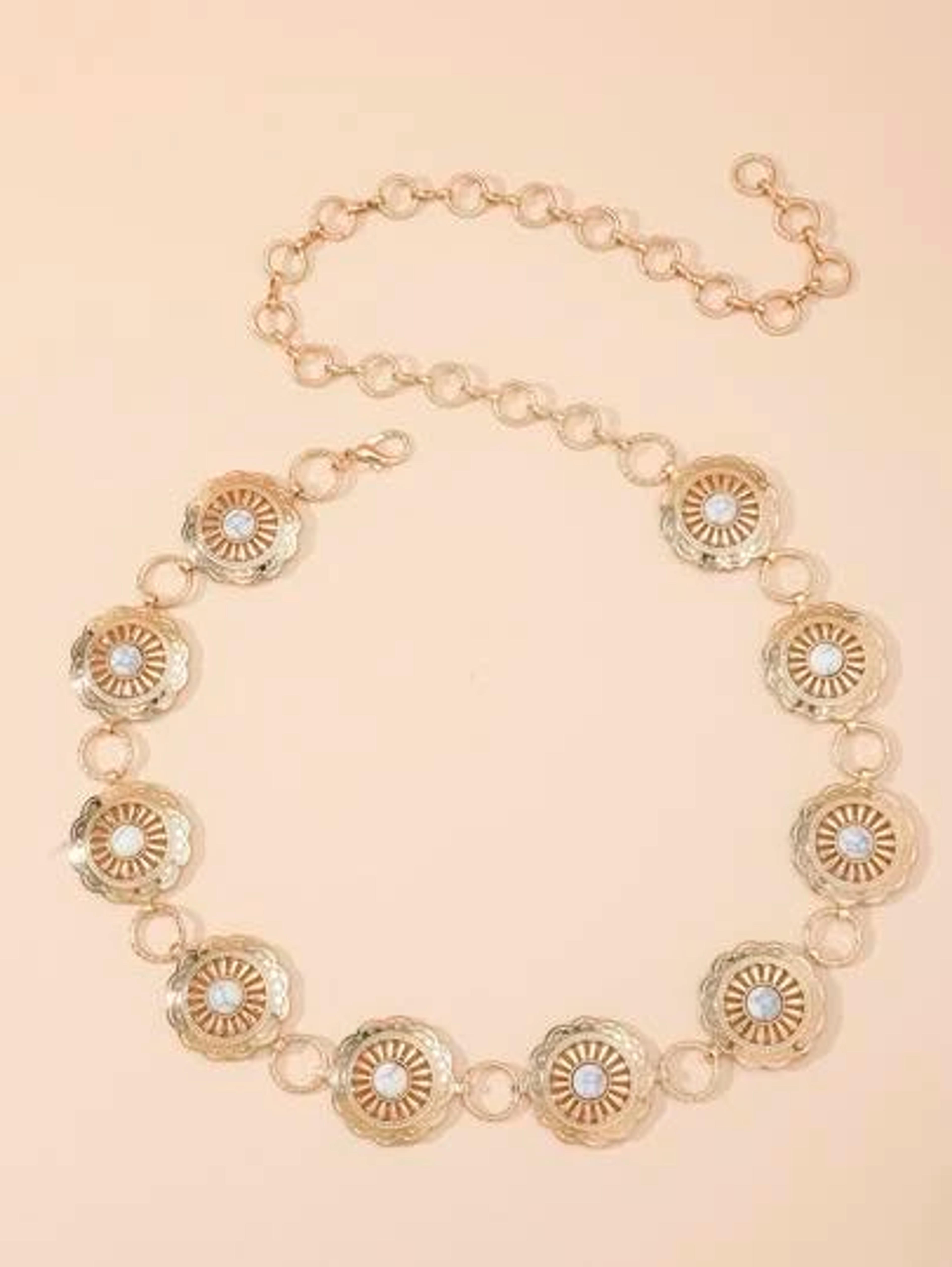 Round Decor Chain Belt | SHEIN USA