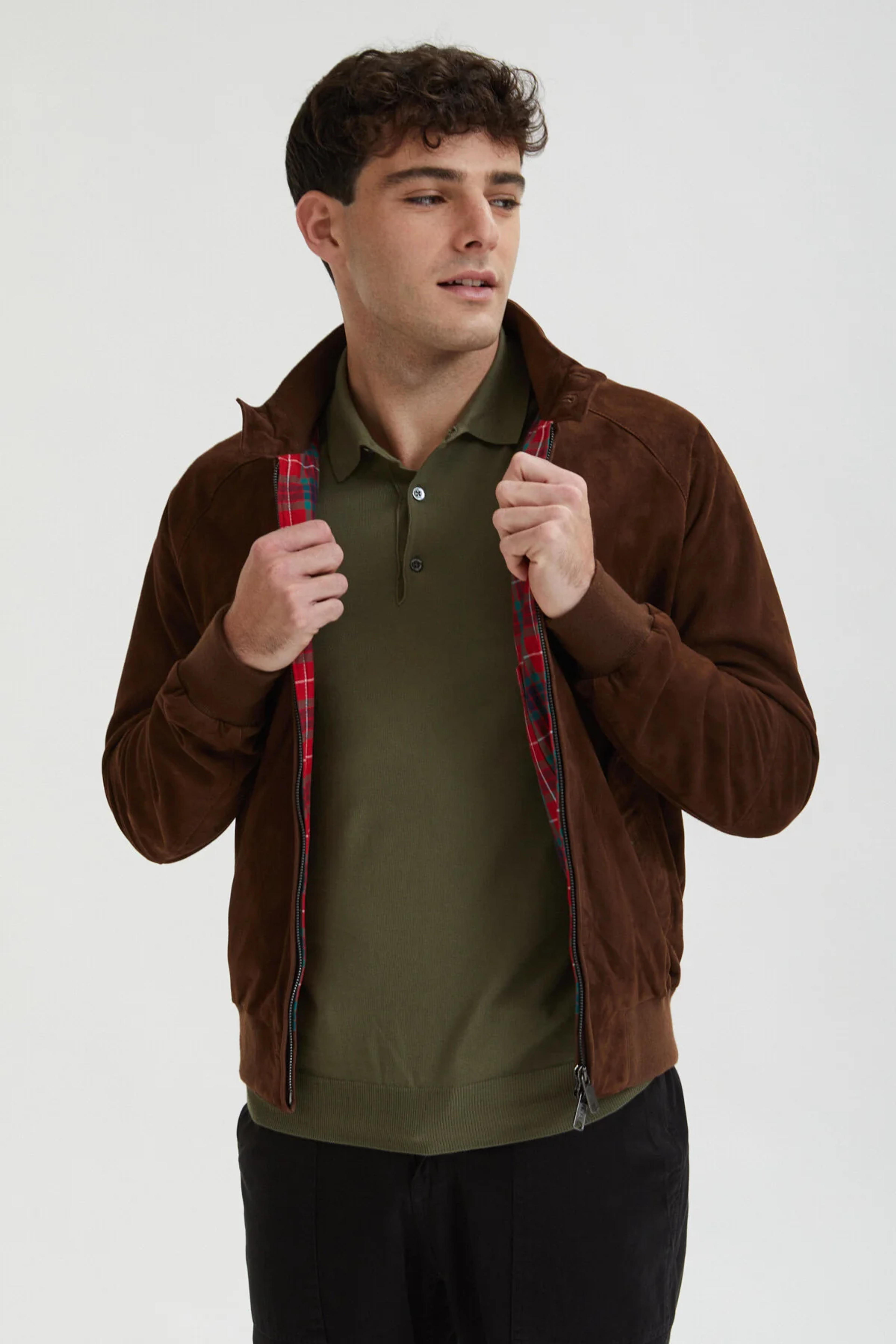 G9 Suede Chocolate | Baracuta