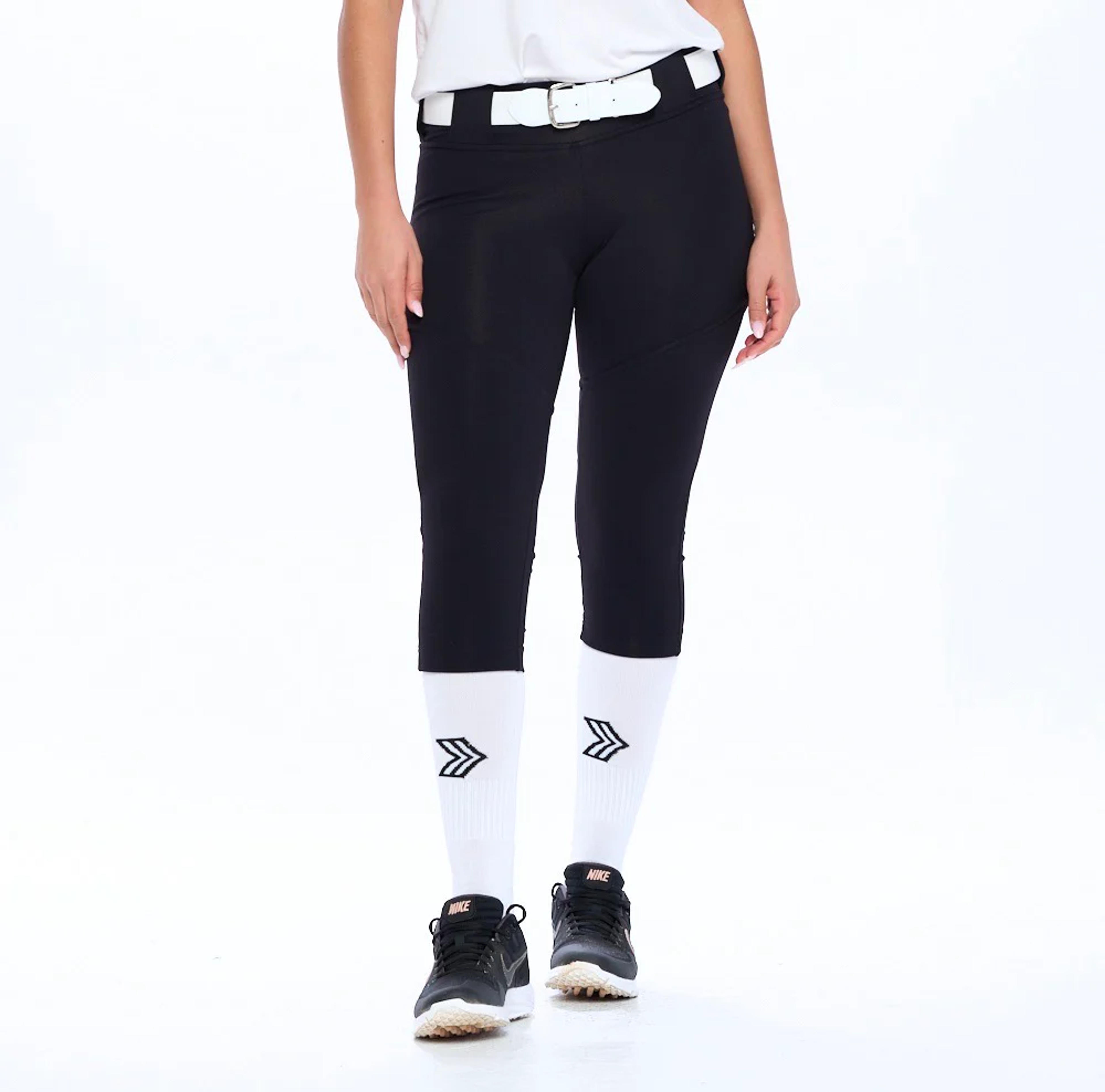 Softball Pant Beltloop Black