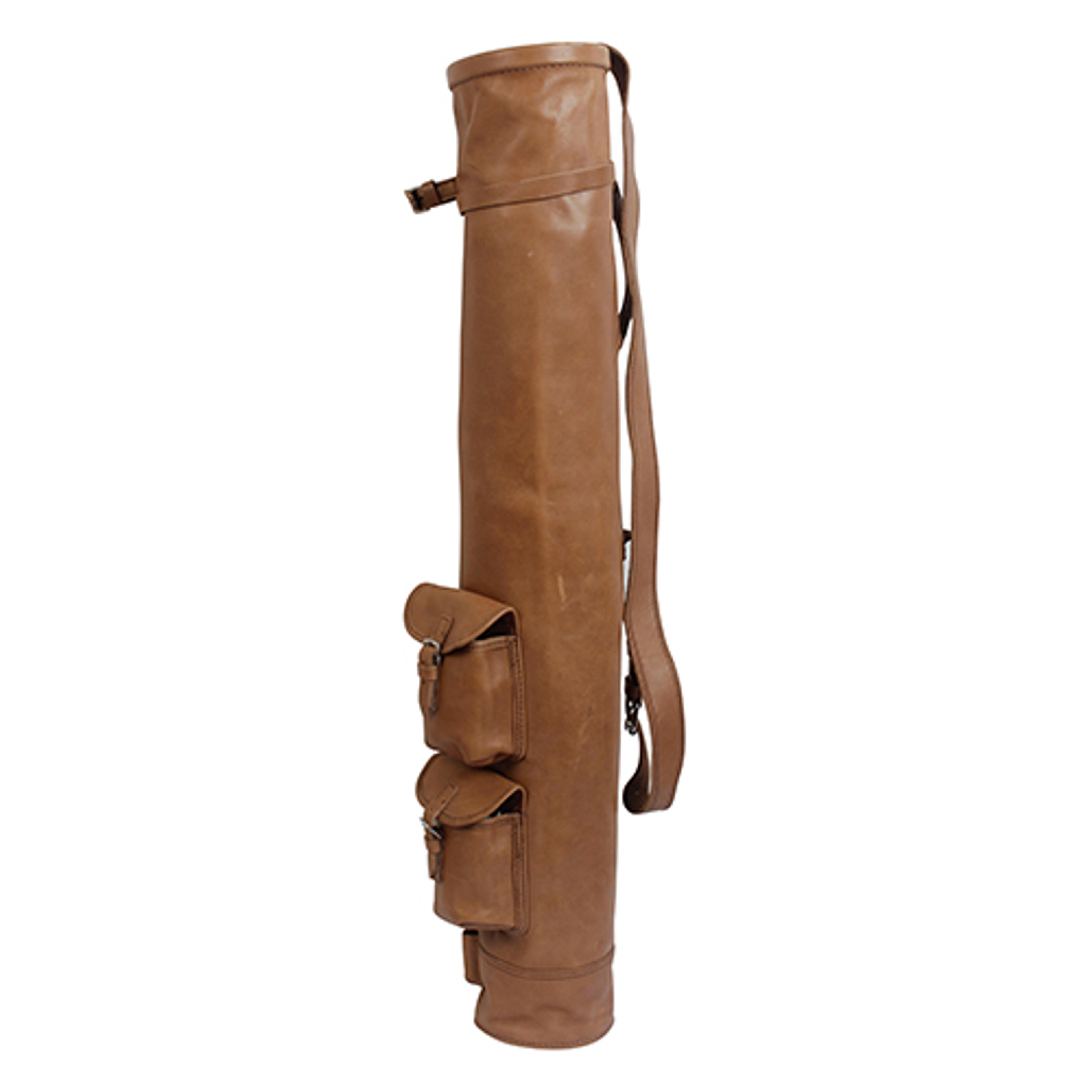 Vintage Leather Golf Pencil Bag | Golf Club Bag