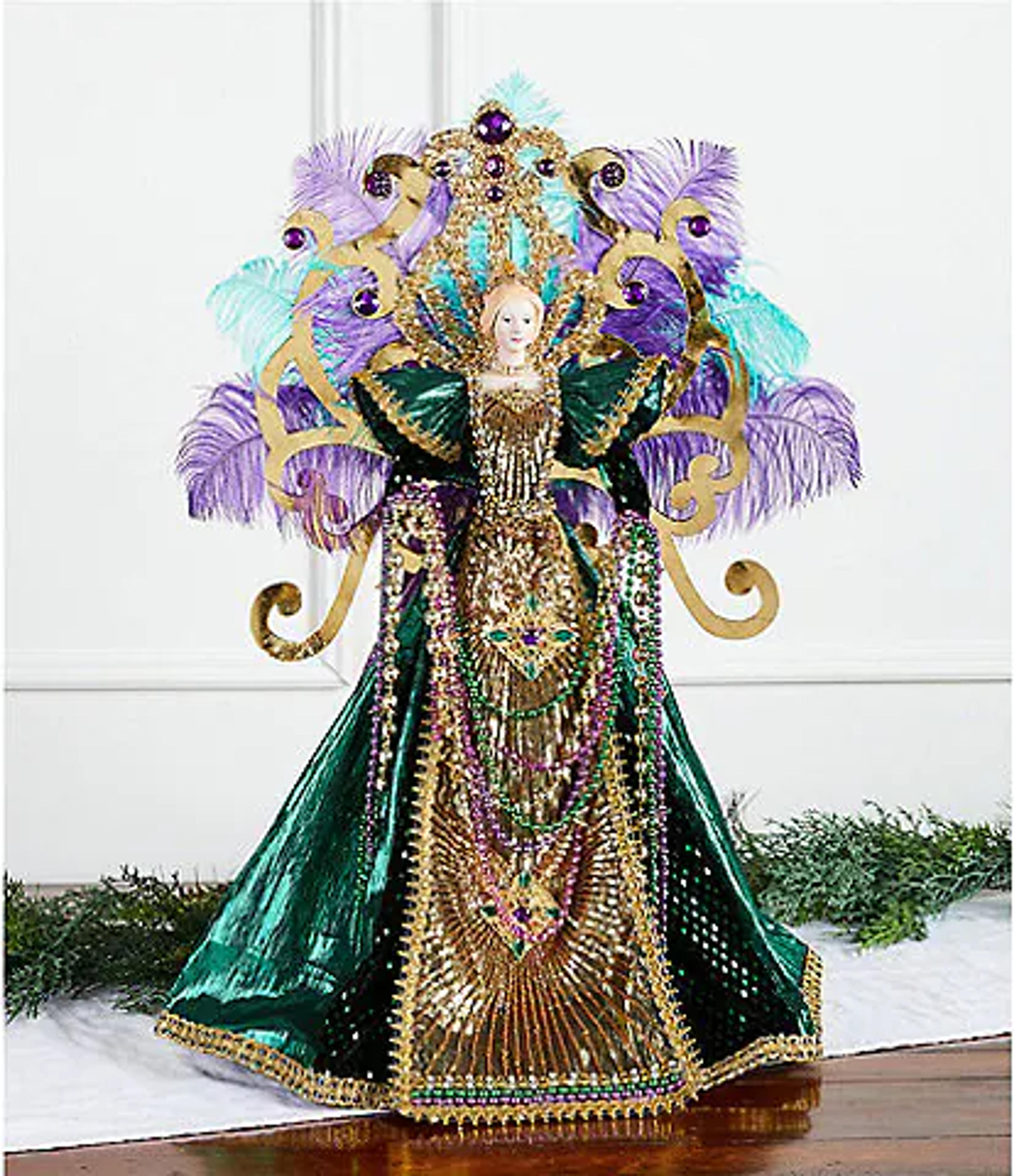 Trimsetter Merry Mardi Gras Collection 2.3 ft. Mardi Gras Angel Figurine | Dillard's