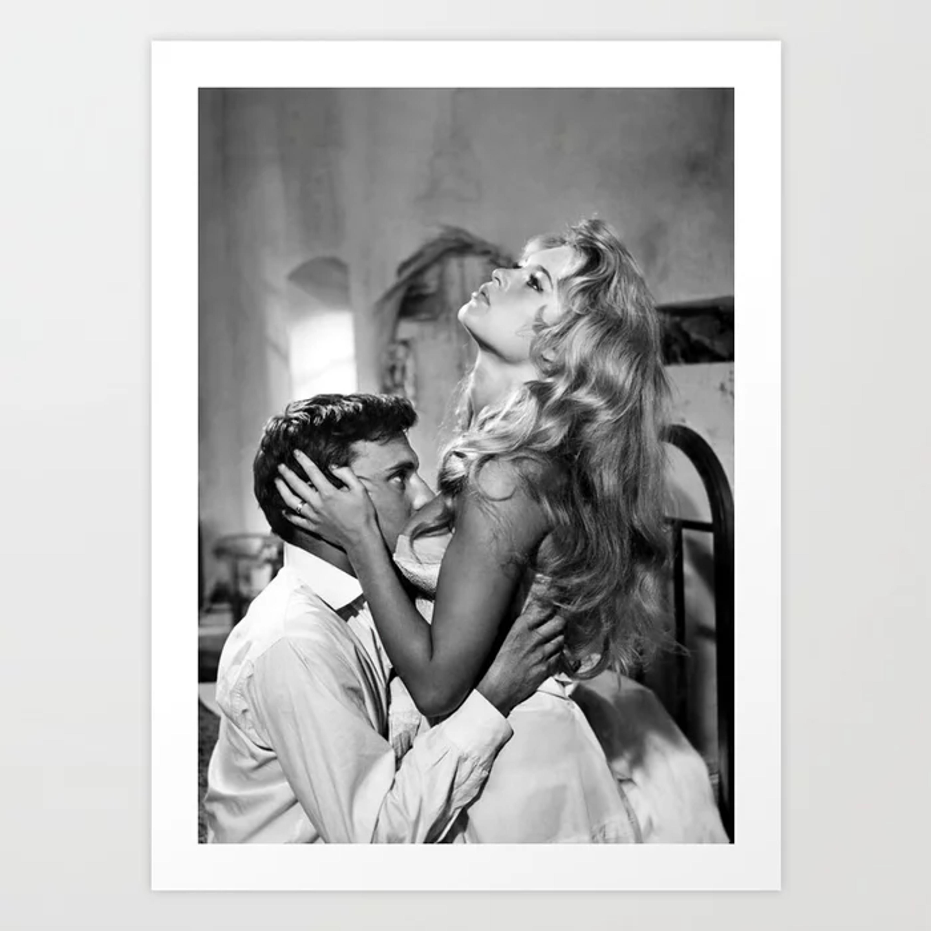 Brigitte Bardot Art Print