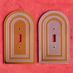 Layered Archway Light Switch Cover 2 Pack