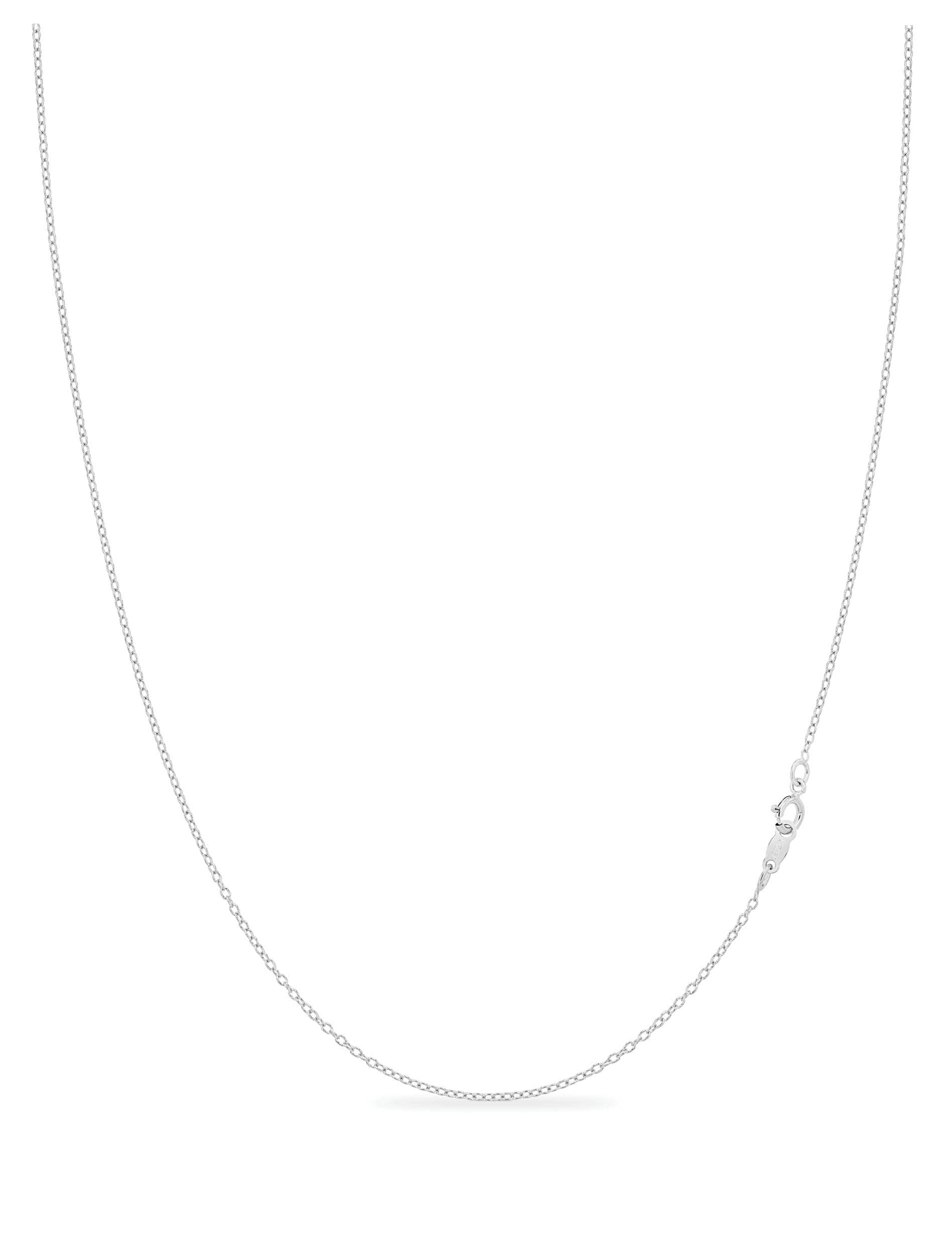 KEZEF Sterling Silver Cable Chain